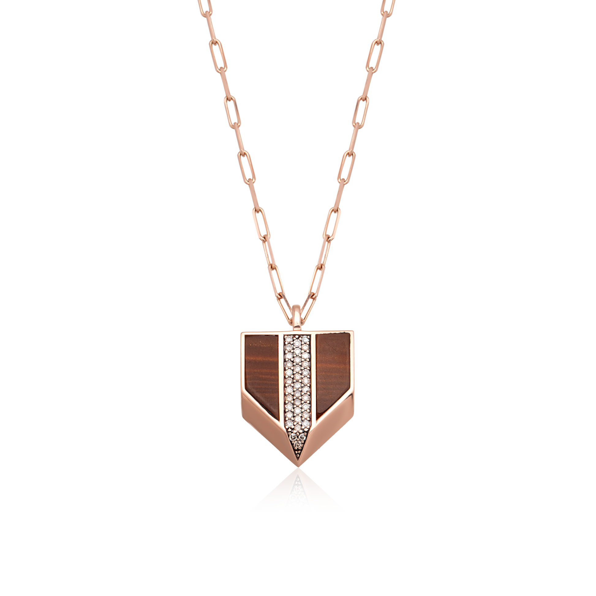 Dera Necklace - Brown