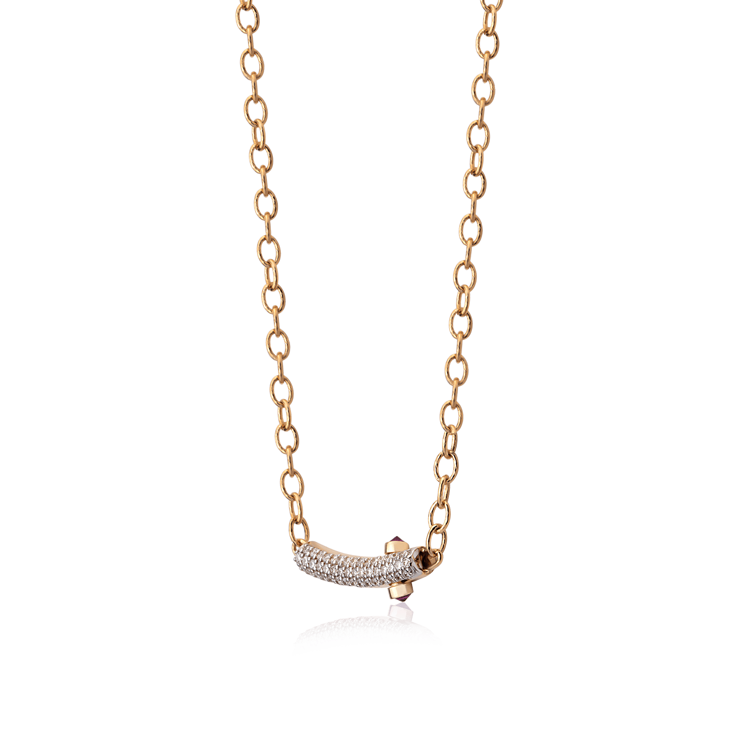 Victorian Cognac Edge Kolye