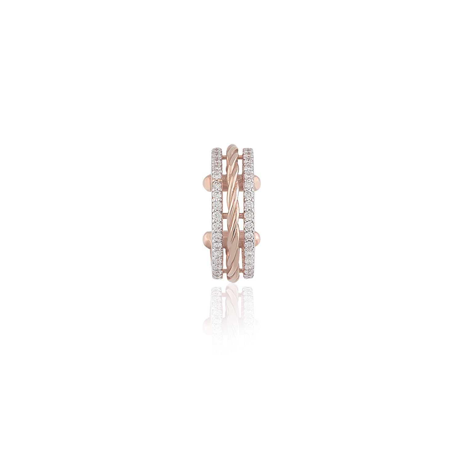 Twist Model Cuff Küpe