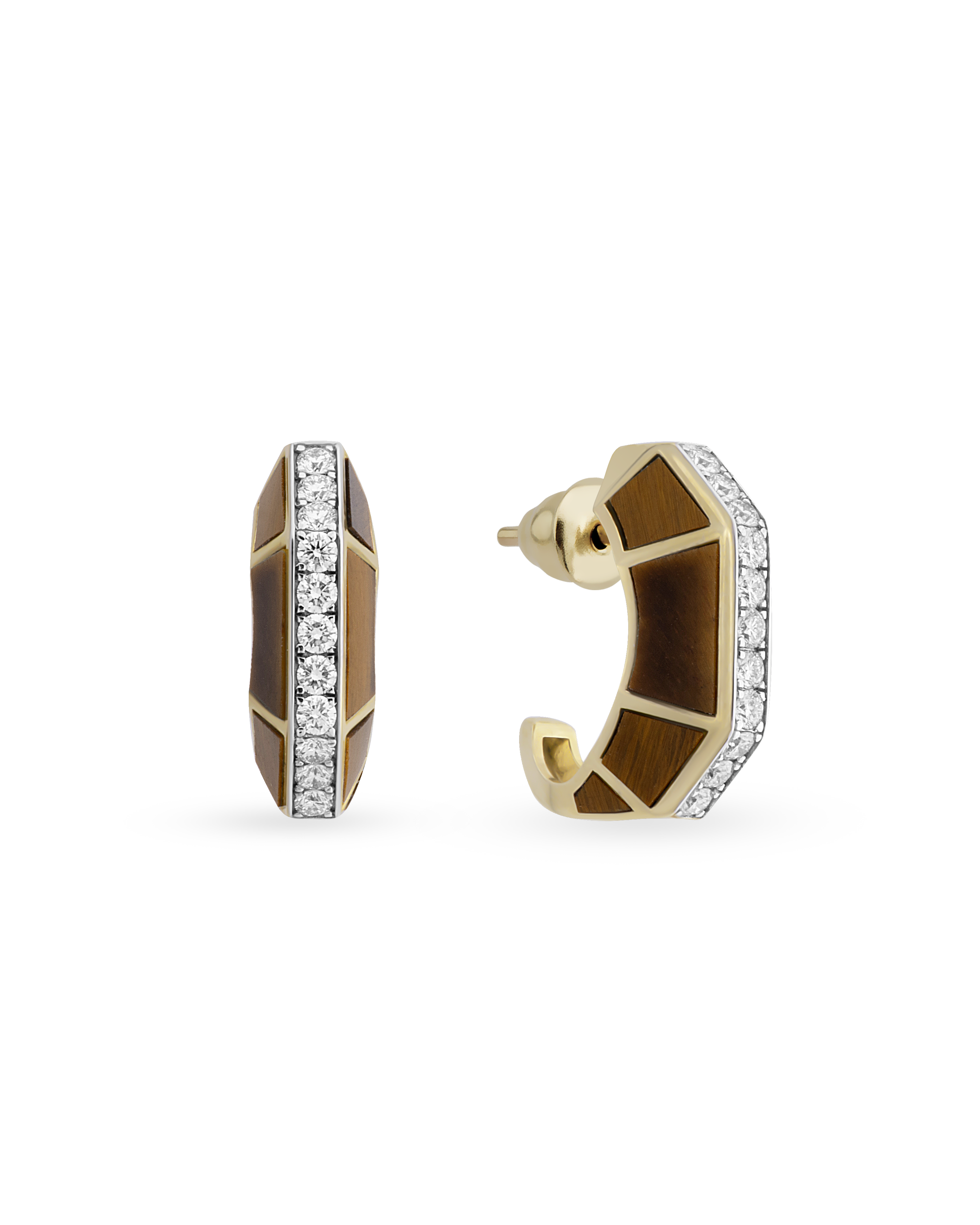 Jolin Tiger Eye Küpe