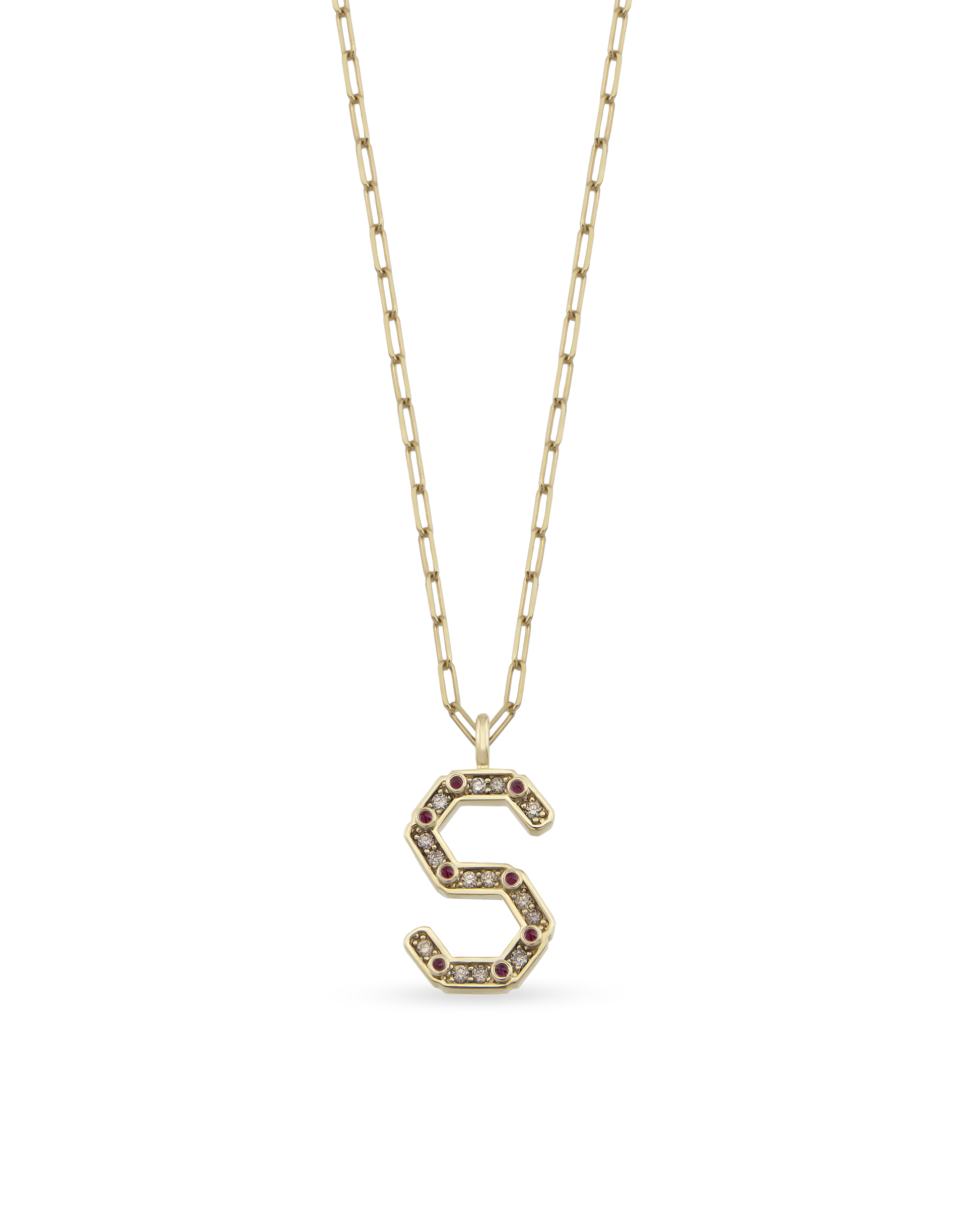 Bevolution Alphabet Cognac Kolye