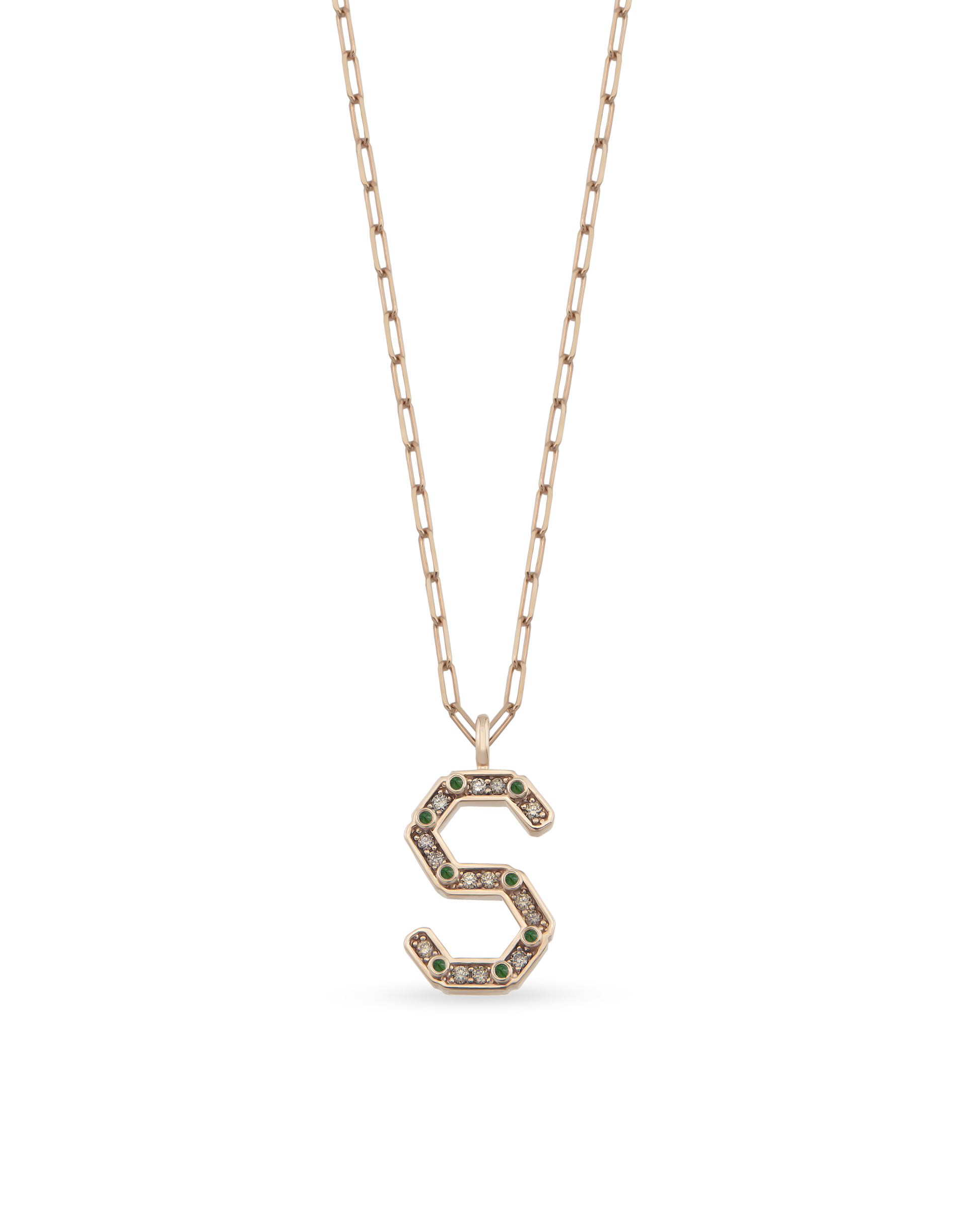 Bevolution Alphabet Cognac Kolye