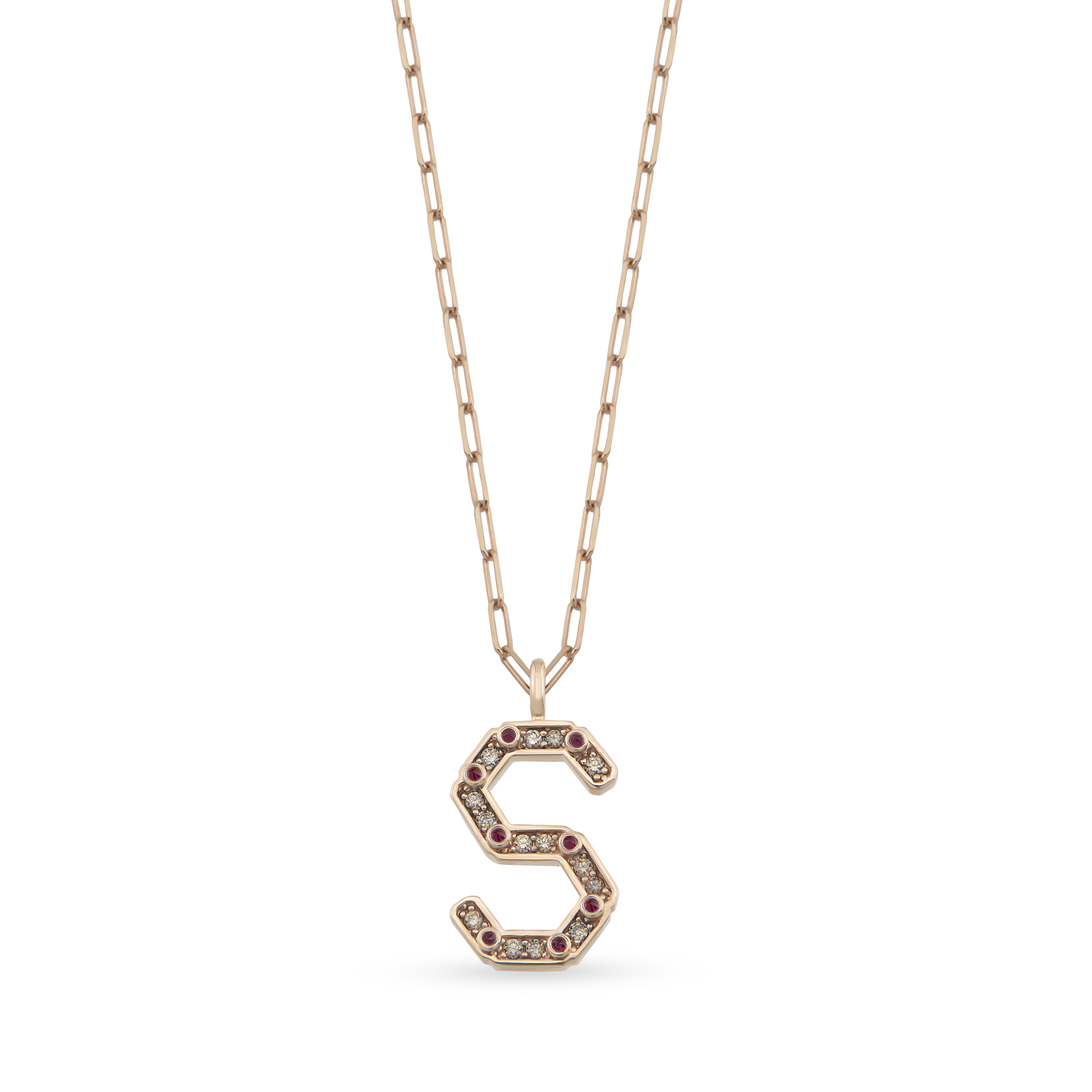 Bevolution Alphabet Cognac Kolye