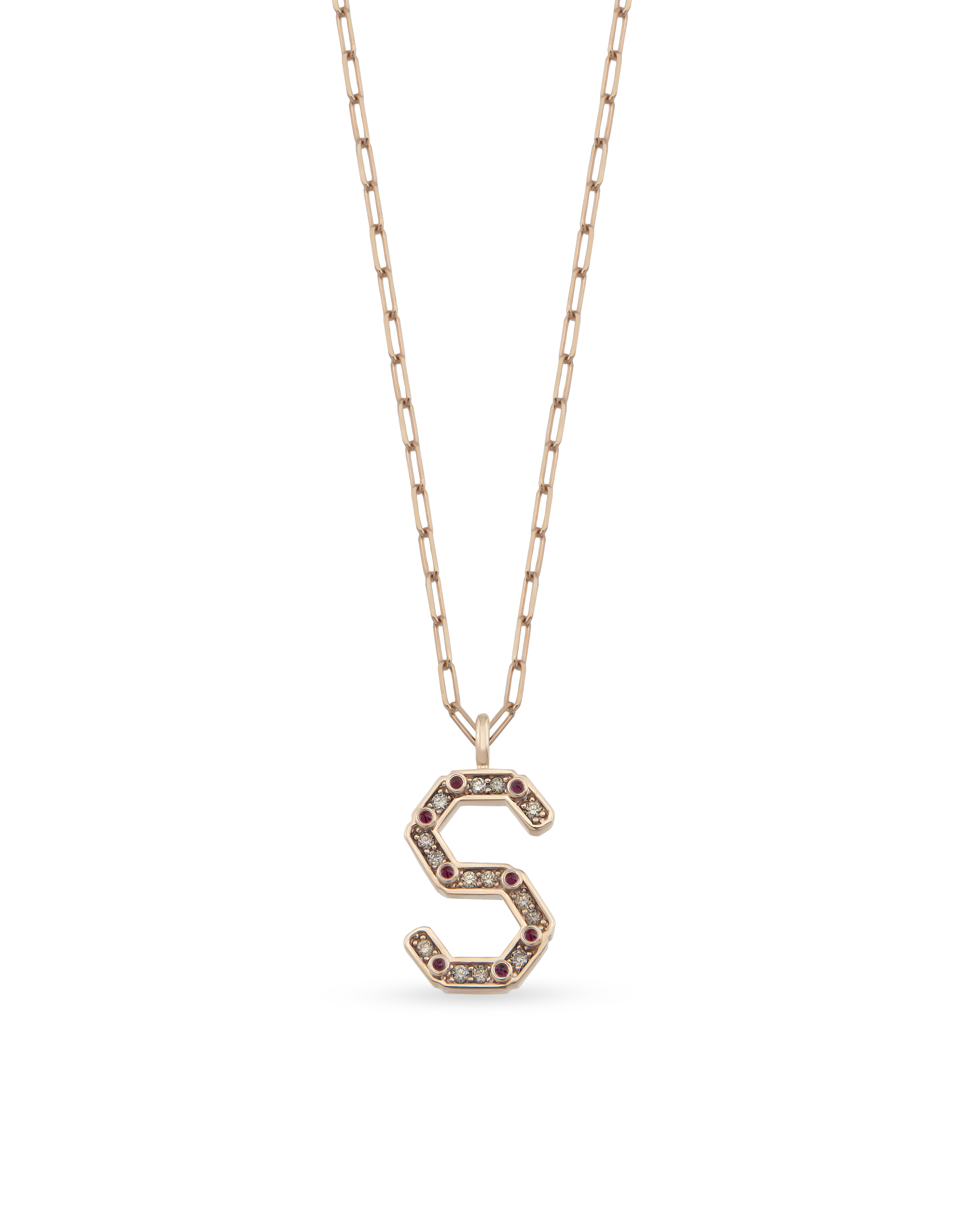 Bevolution Alphabet Cognac Kolye