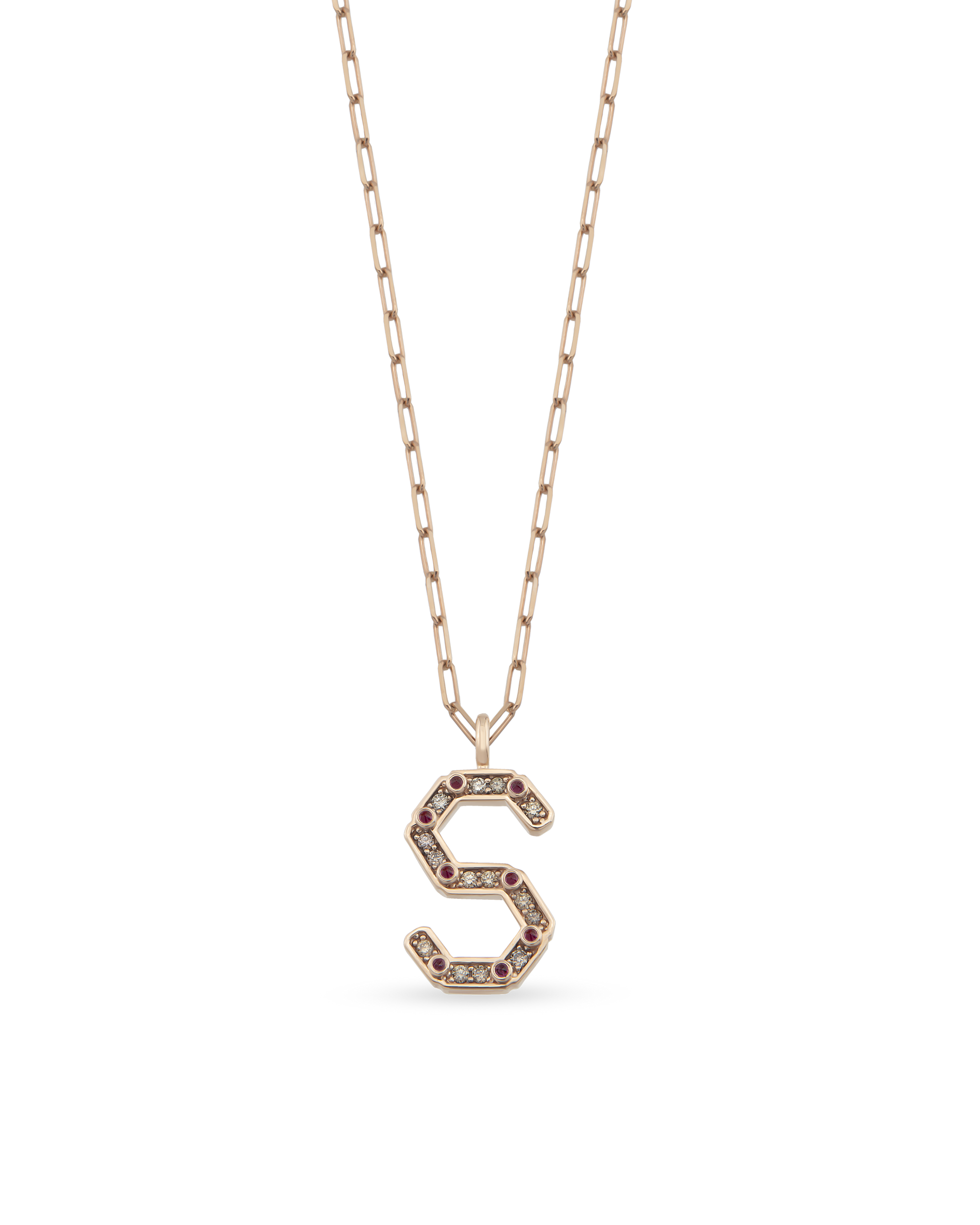 Bevolution Alphabet Cognac Kolye