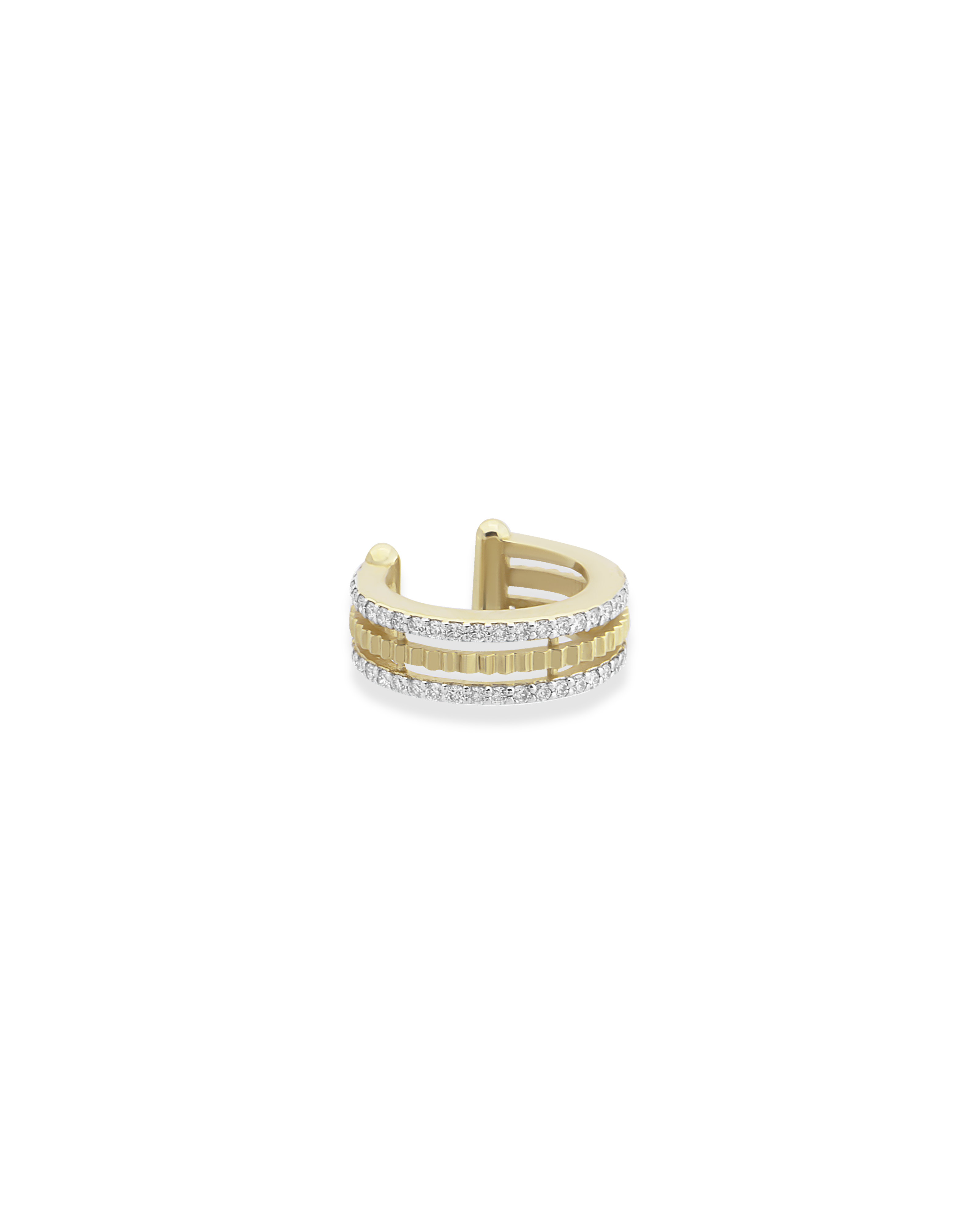 Cog Cuff Küpe