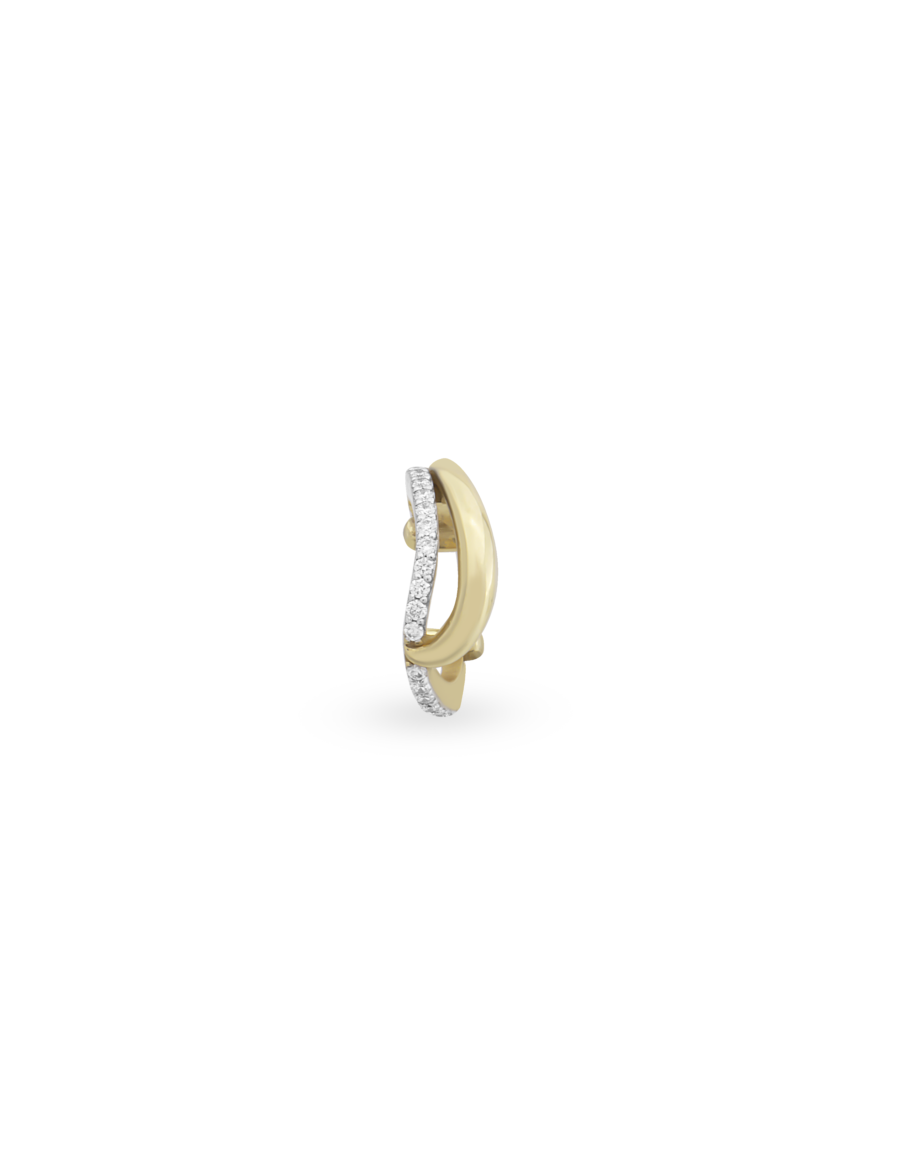 Wave Cuff Küpe