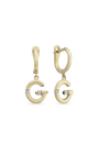 Alphabet Tekli Halka Küpe