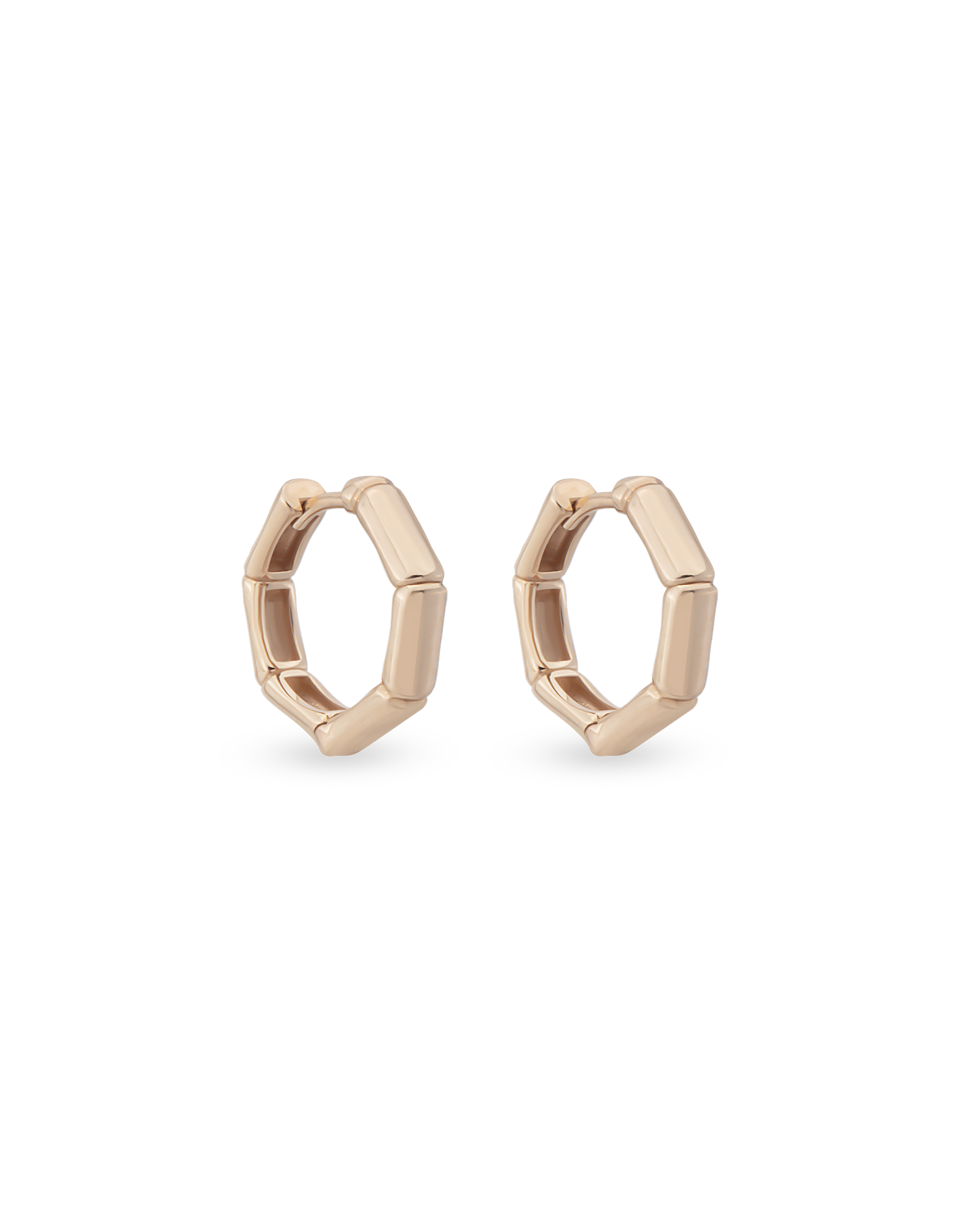 Small Bamboo Hoop Earrings