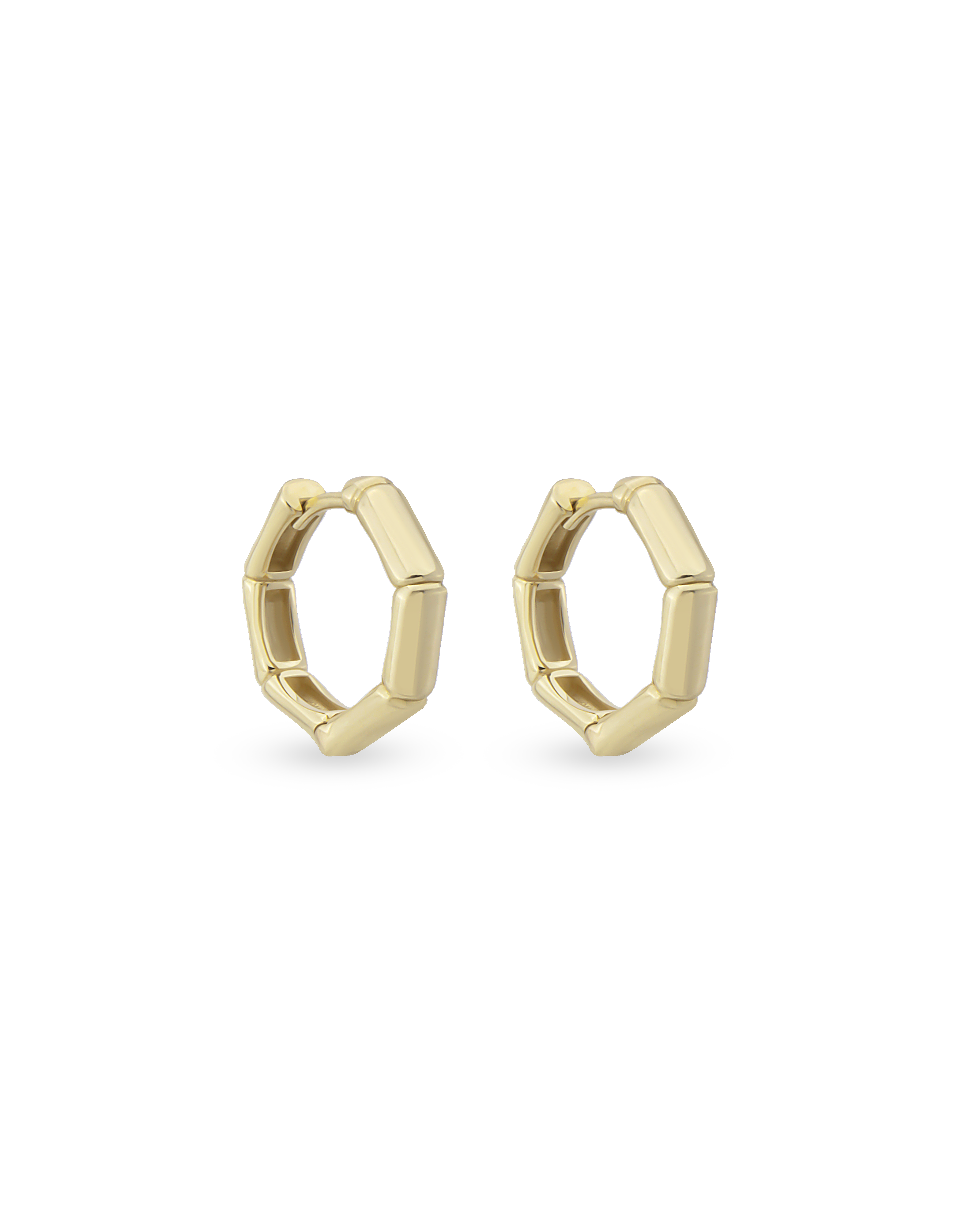 Small Bamboo Hoop Earrings