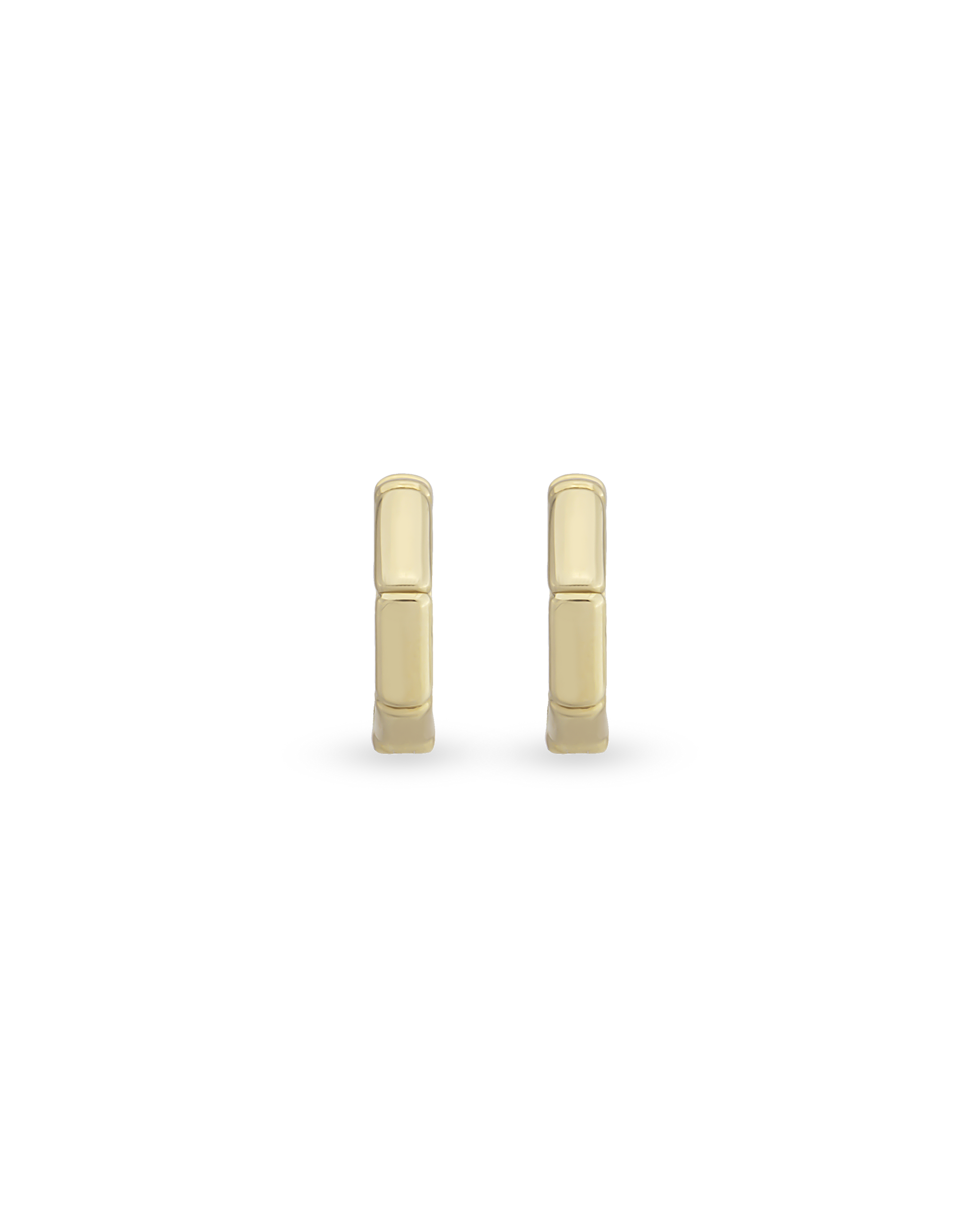 Small Bamboo Hoop Earrings