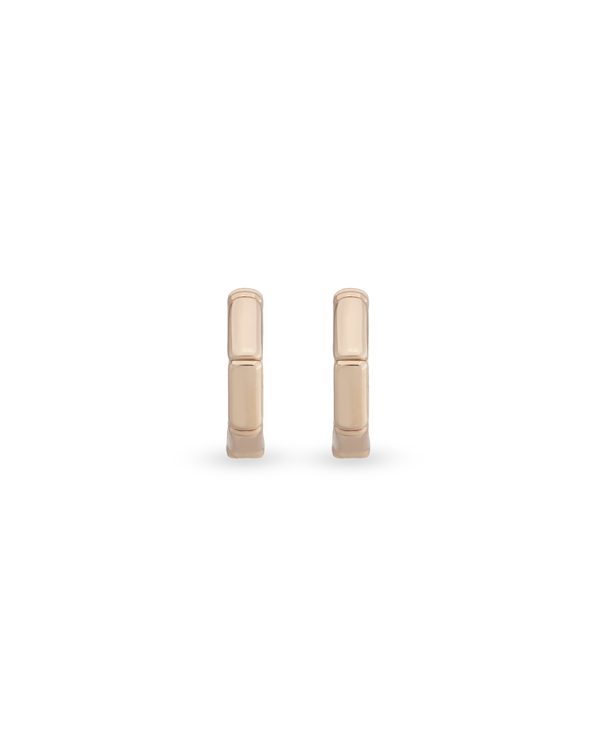Small Bamboo Hoop Earrings