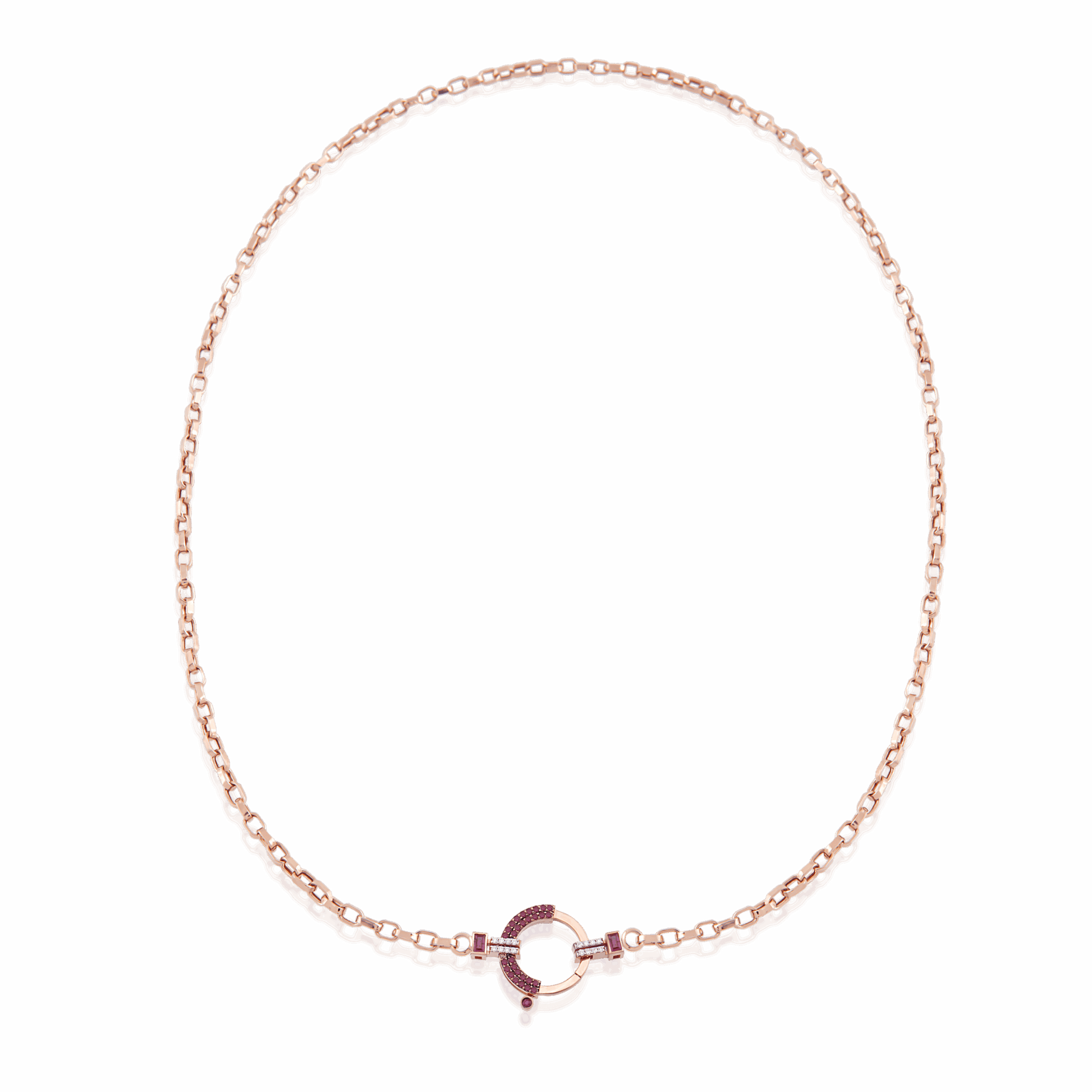 Baguette Zincir 8 - Yeşil Garnet