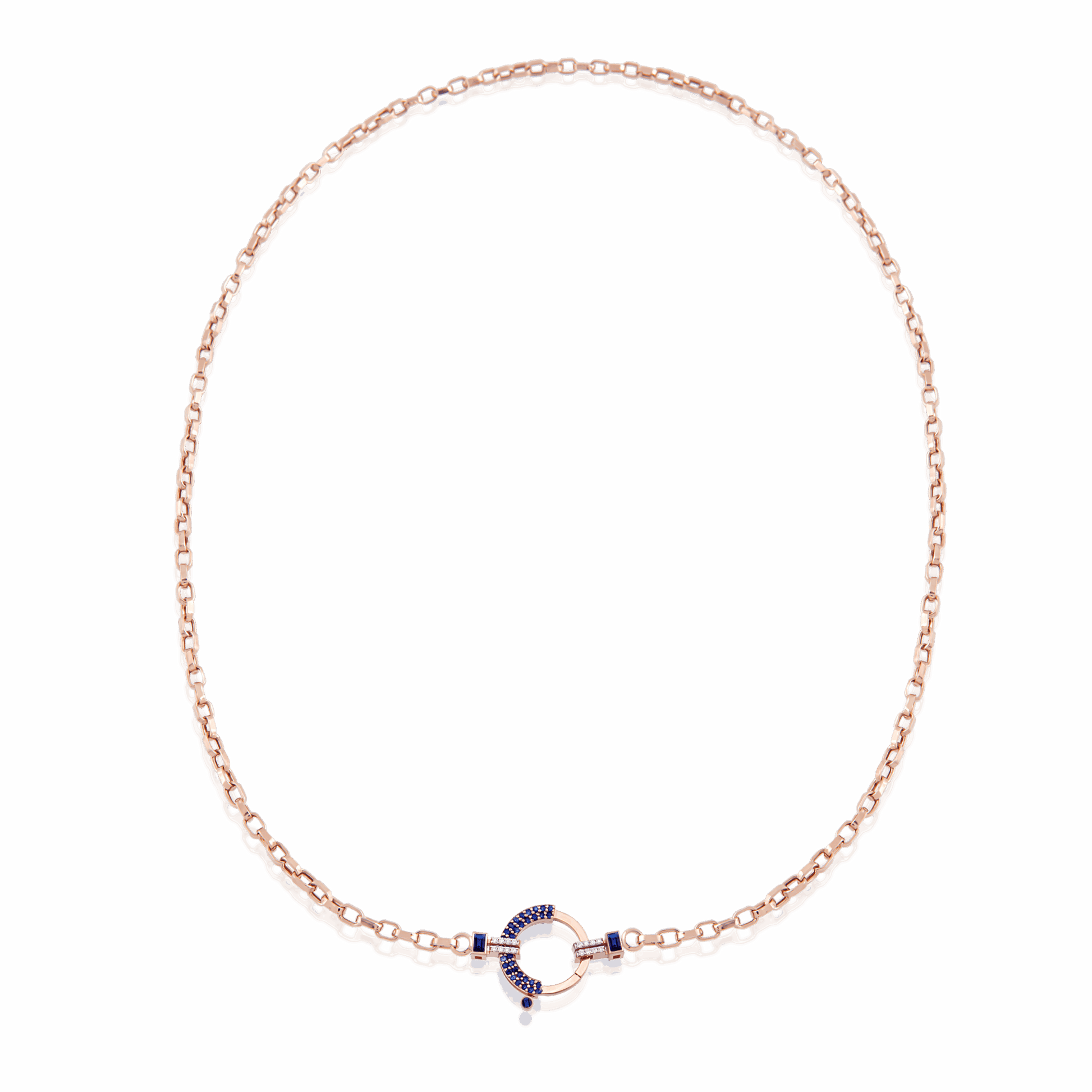 Baguette Zincir 8 - Yeşil Garnet