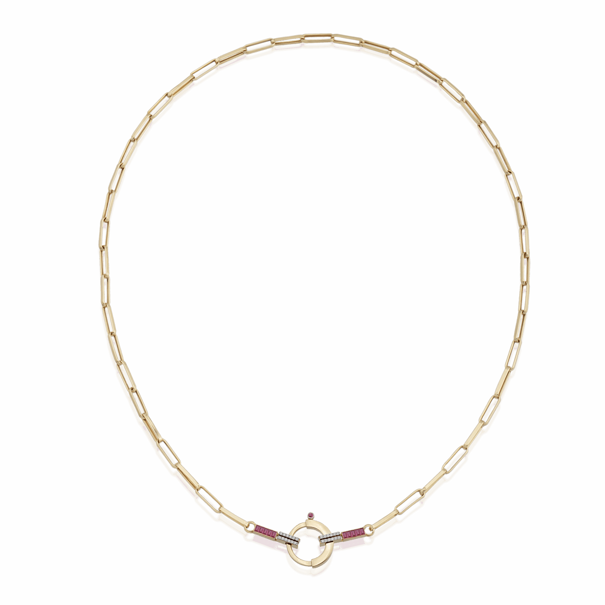 Baguette Chain 9 - Sapphire