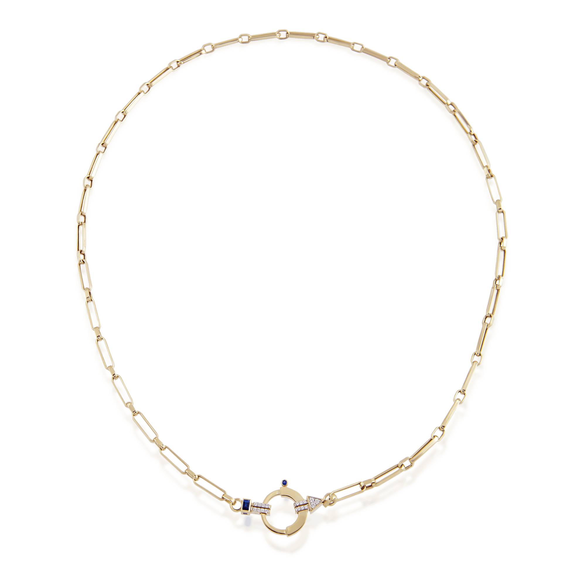 Baguette Chain 3 - Sapphire