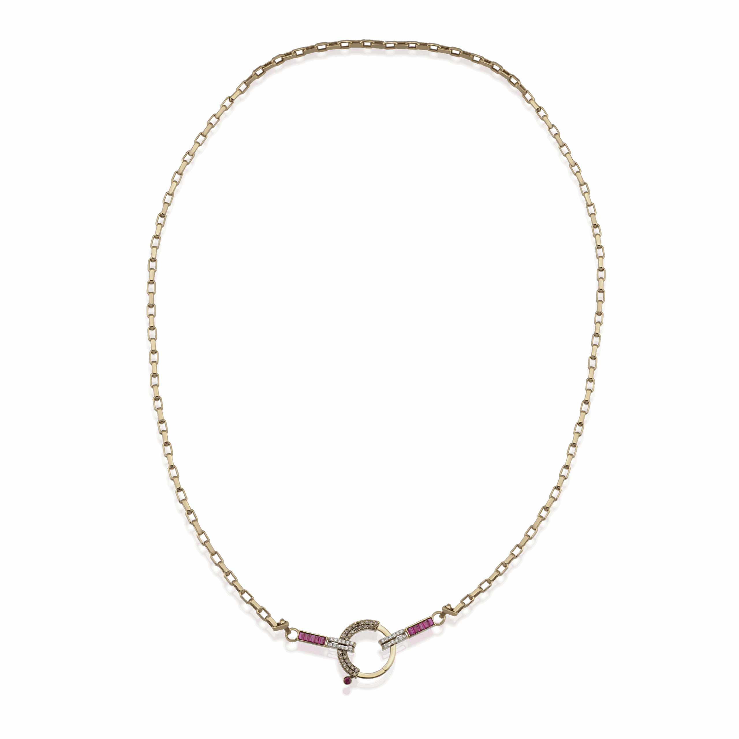 Baguette Zincir 11 - Yakut
