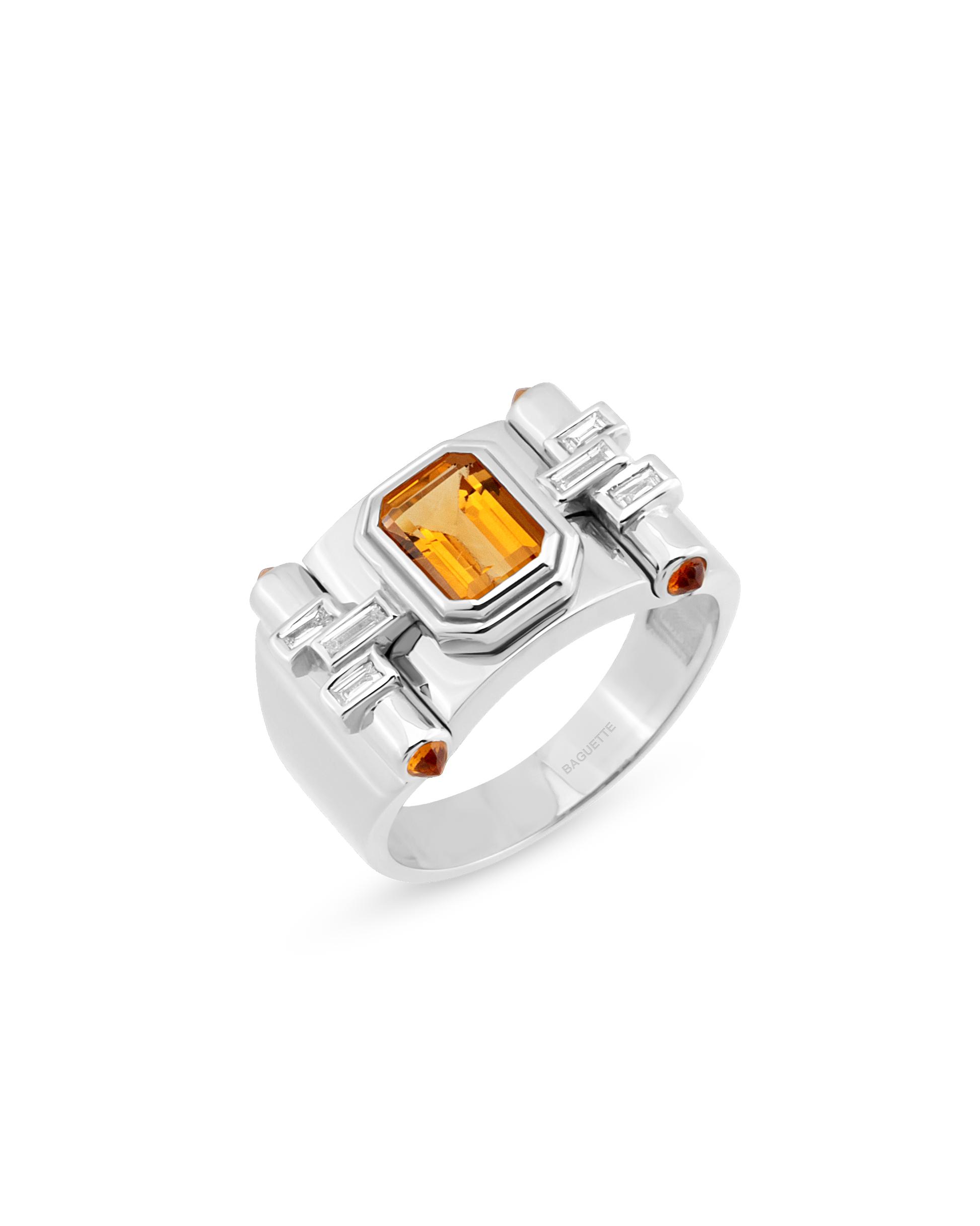 Greta Petit Citrine Yüzük