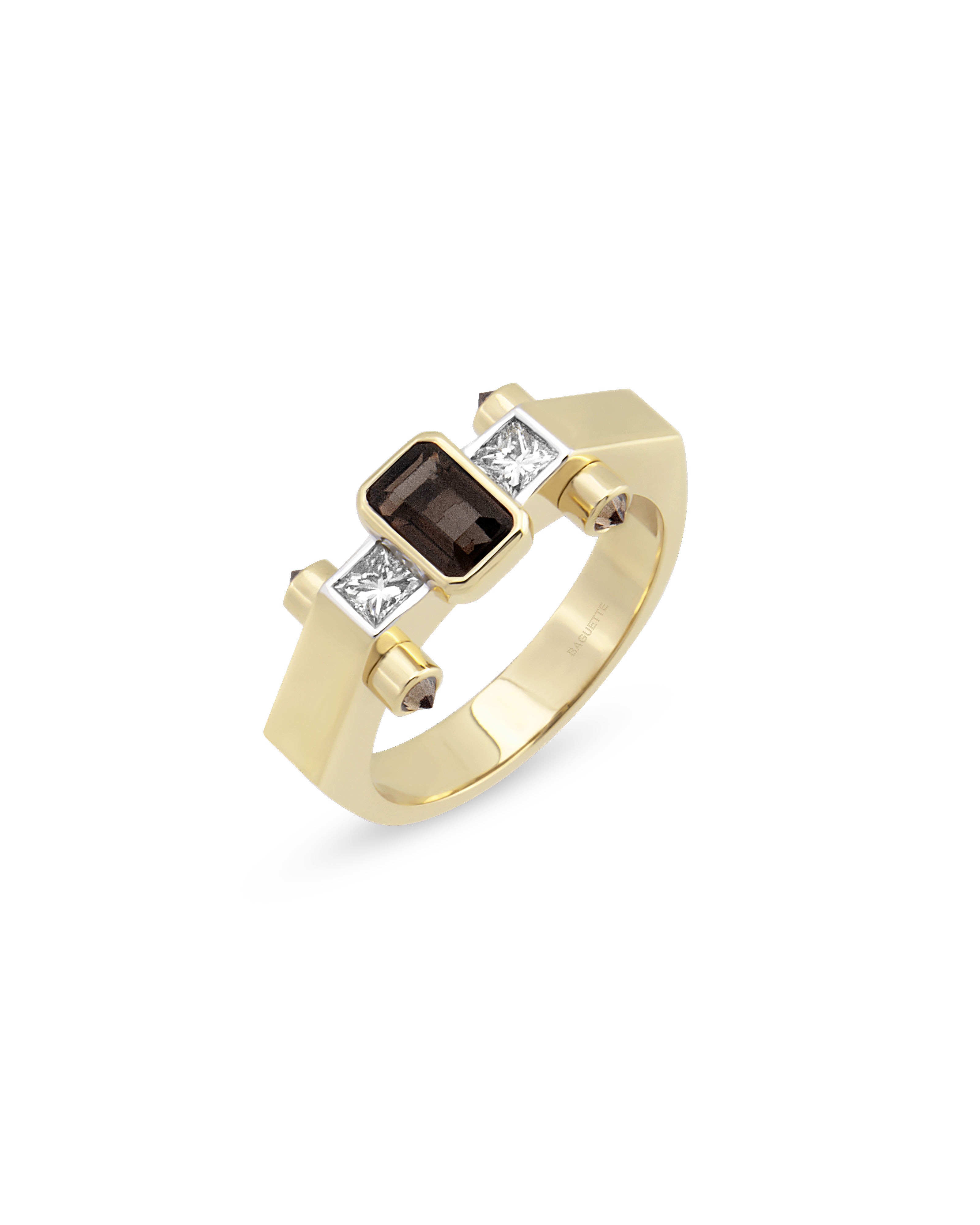Janet Nova Smoky Topaz Yüzük