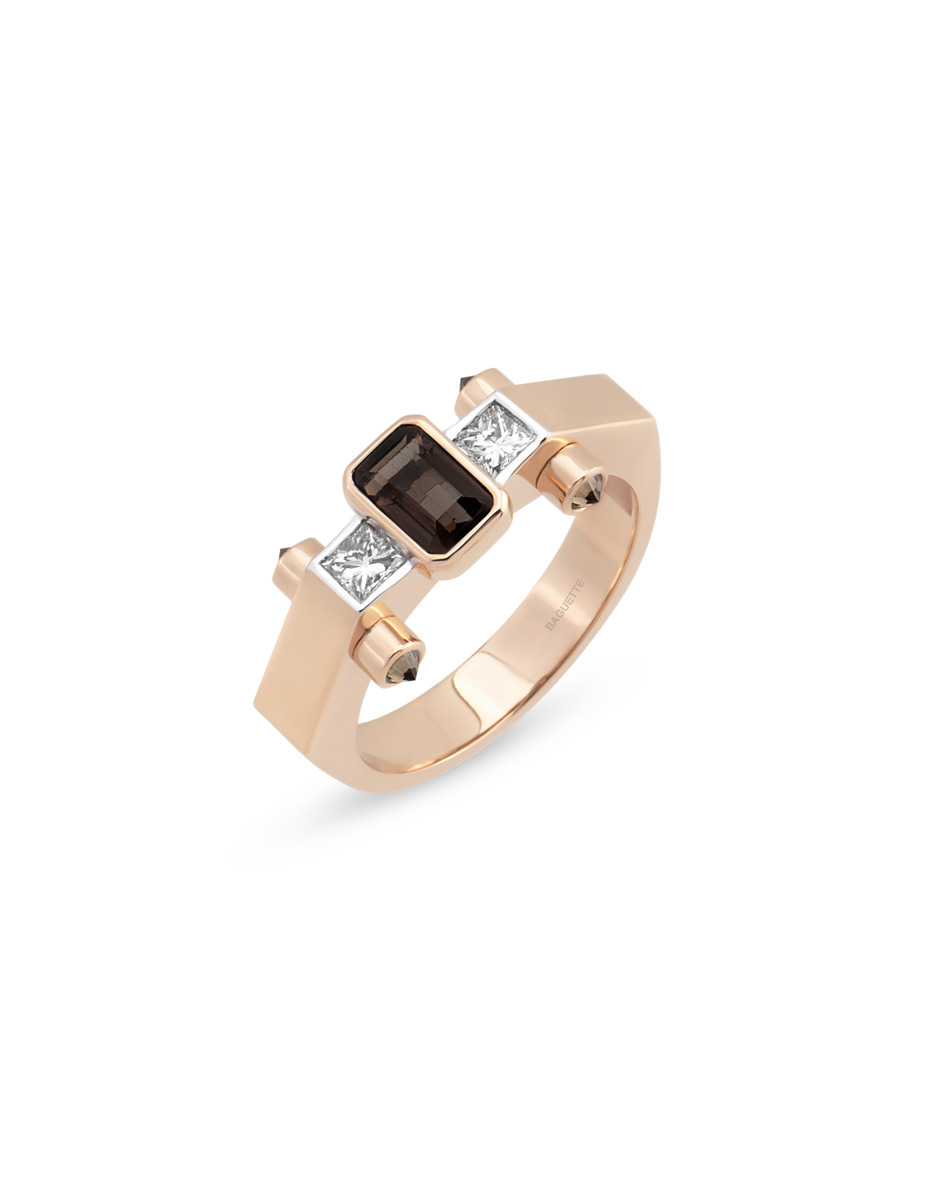 Janet Nova Smoky Topaz Yüzük