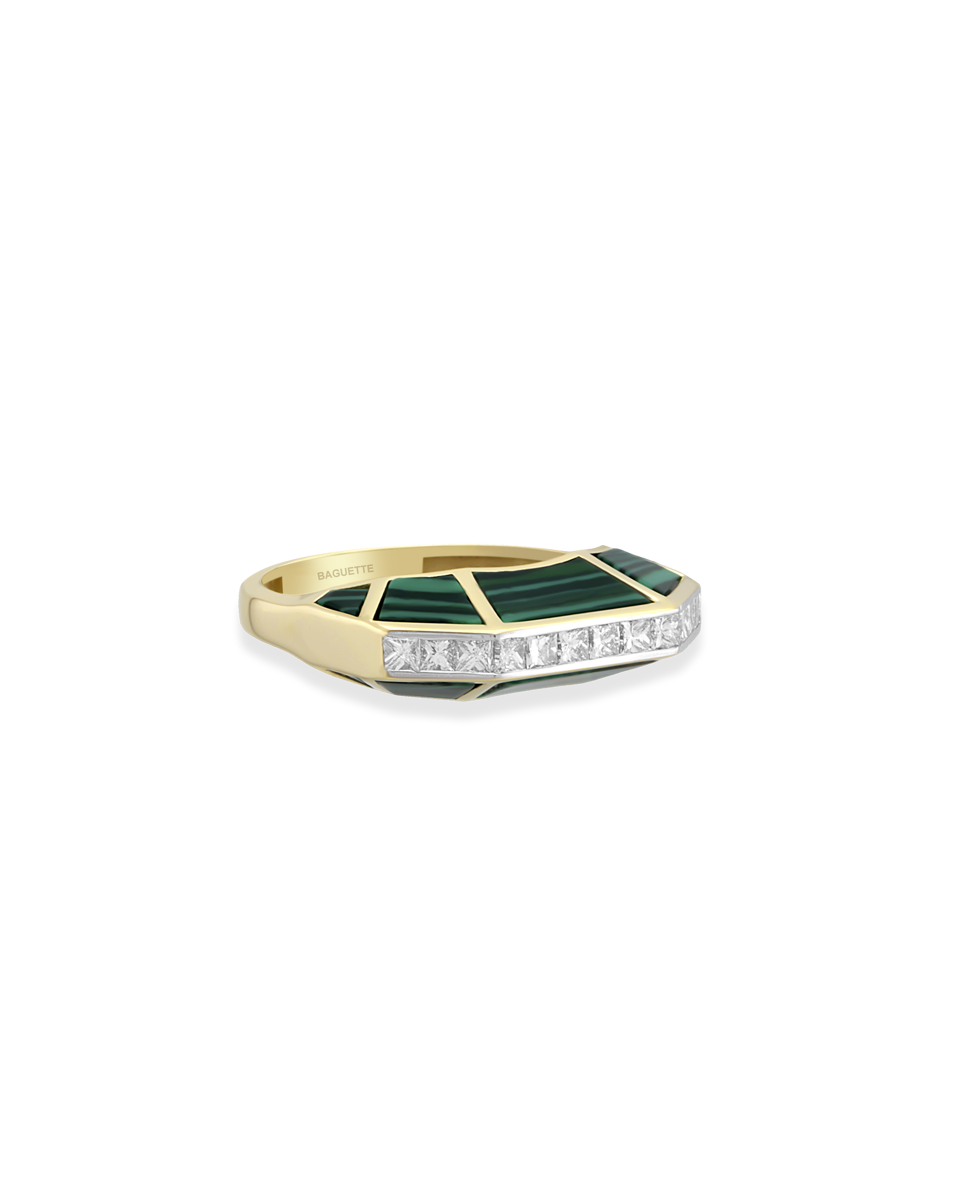 Jolin Ring - Multi-Stone Green