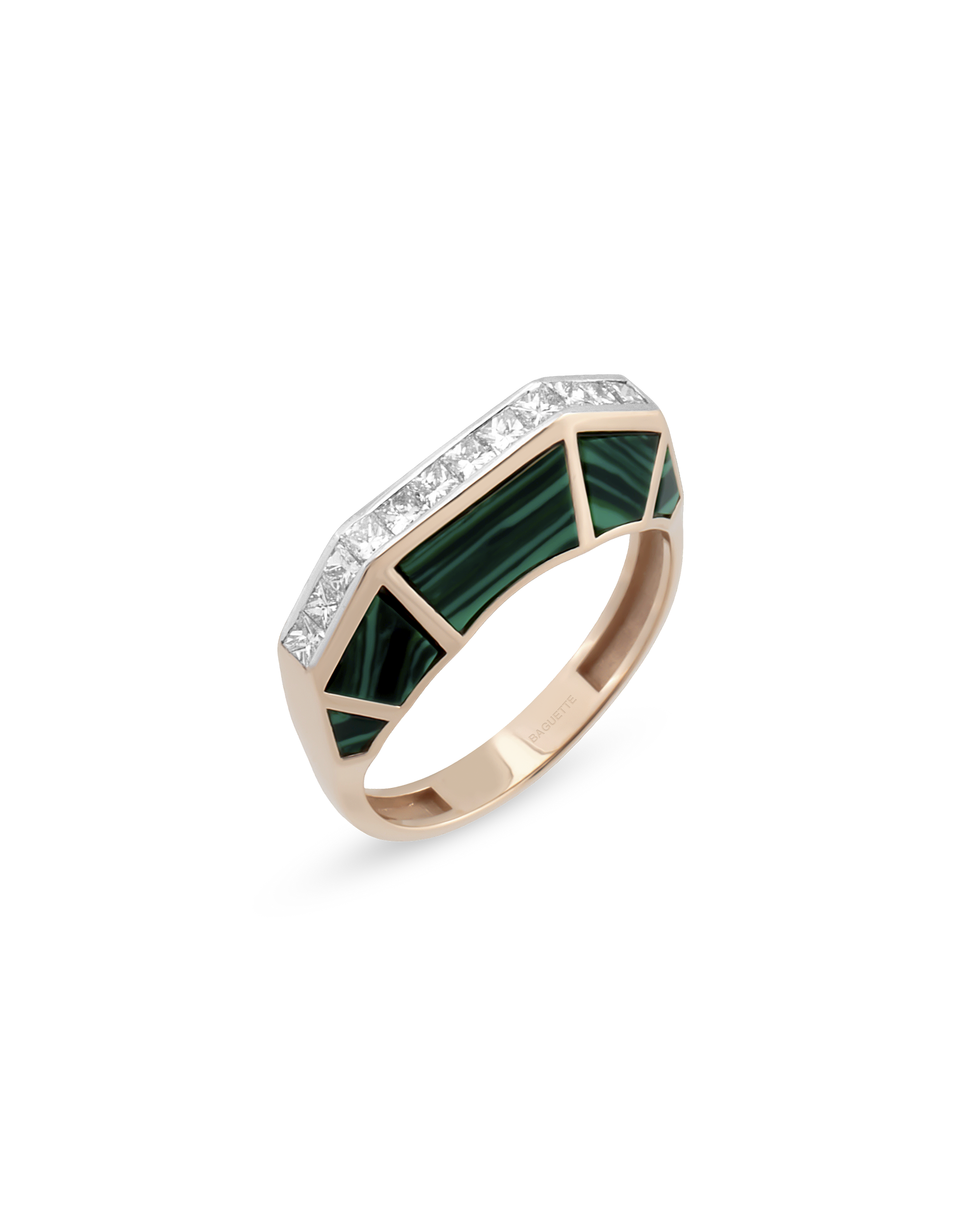 Jolin Ring - Multi-Stone Green