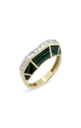 Jolin Ring - Multi-Stone Green