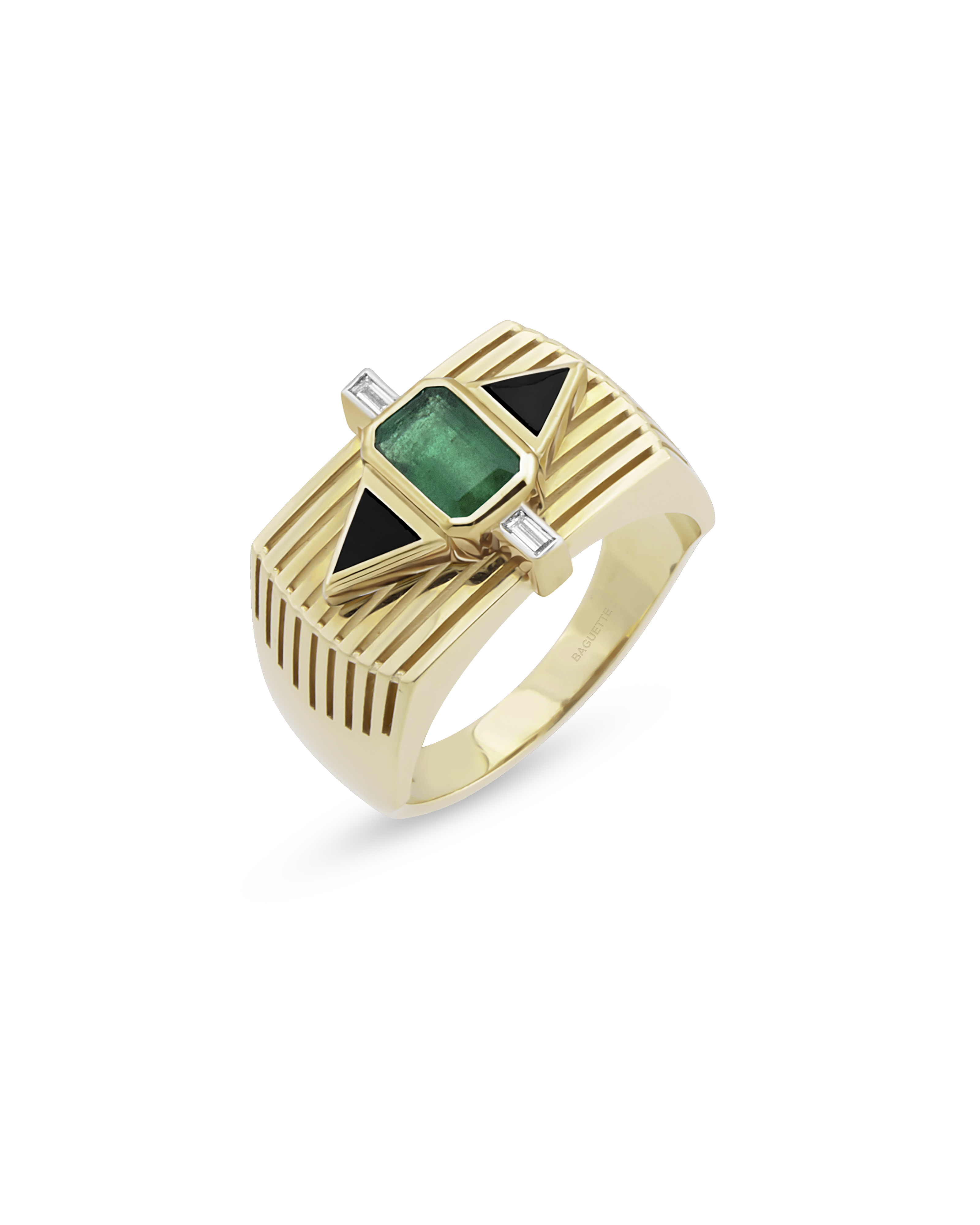 Chiara Tria Emerald Yüzük