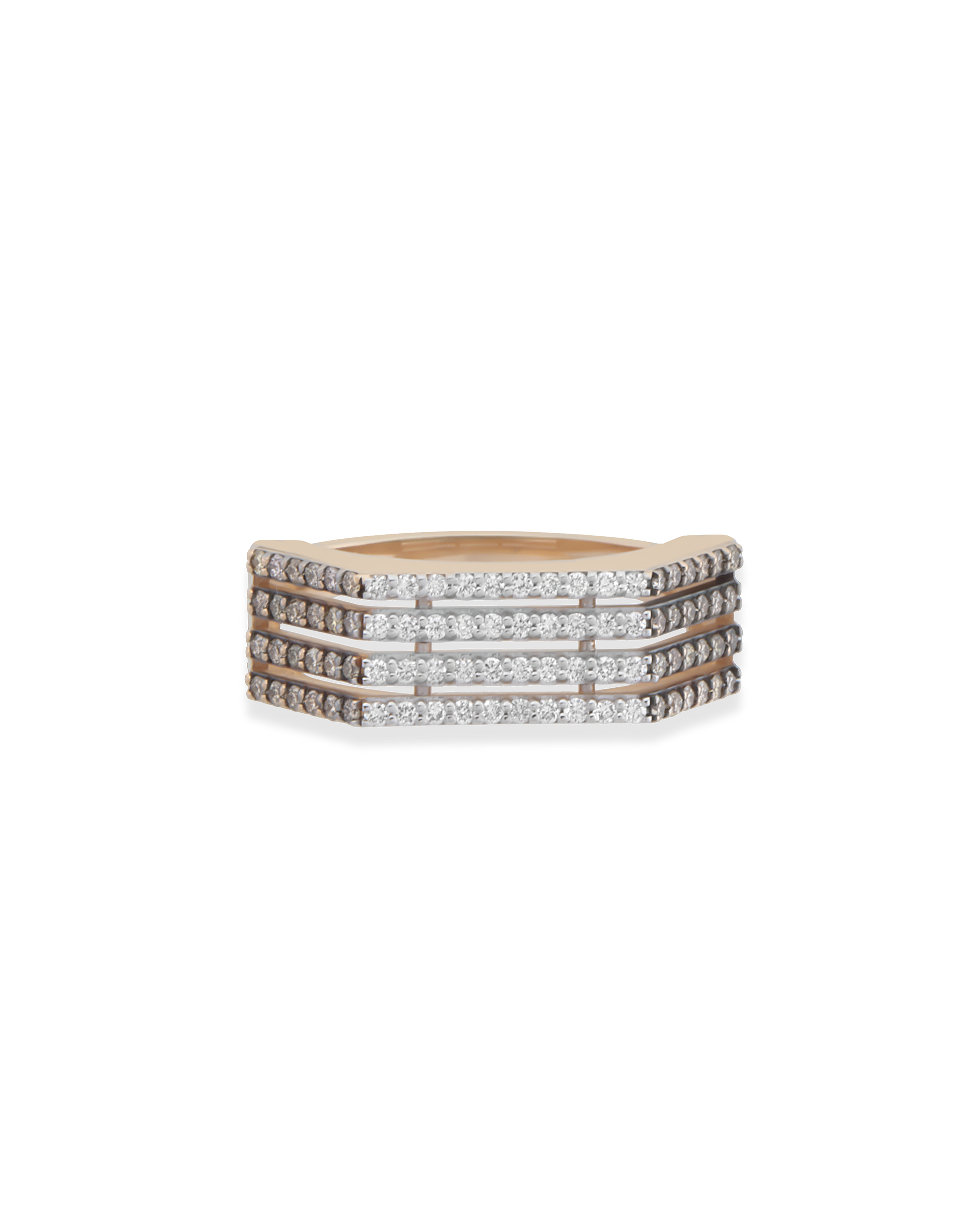 Stripe Glam Yüzük