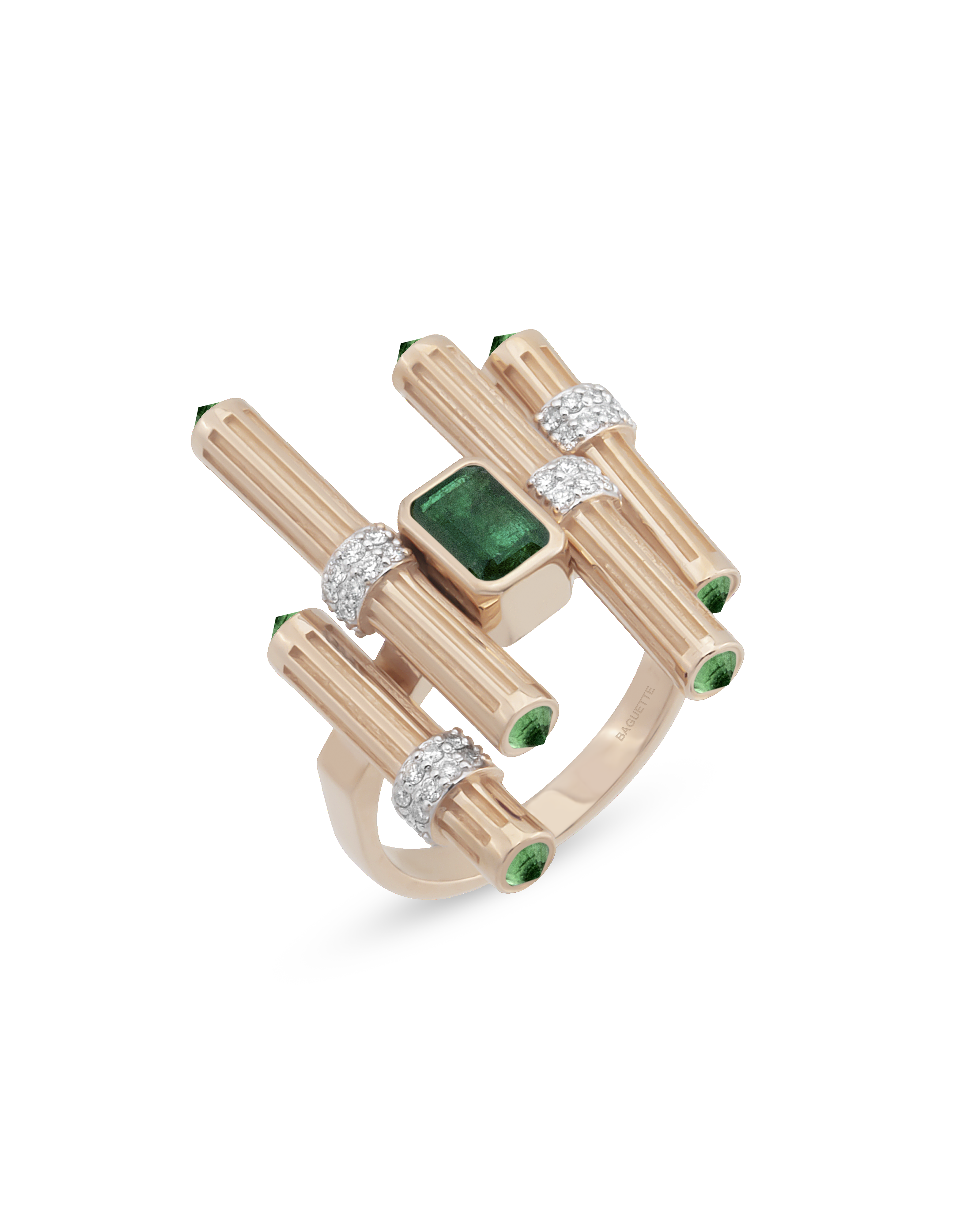Gloria Ring (Emerald)