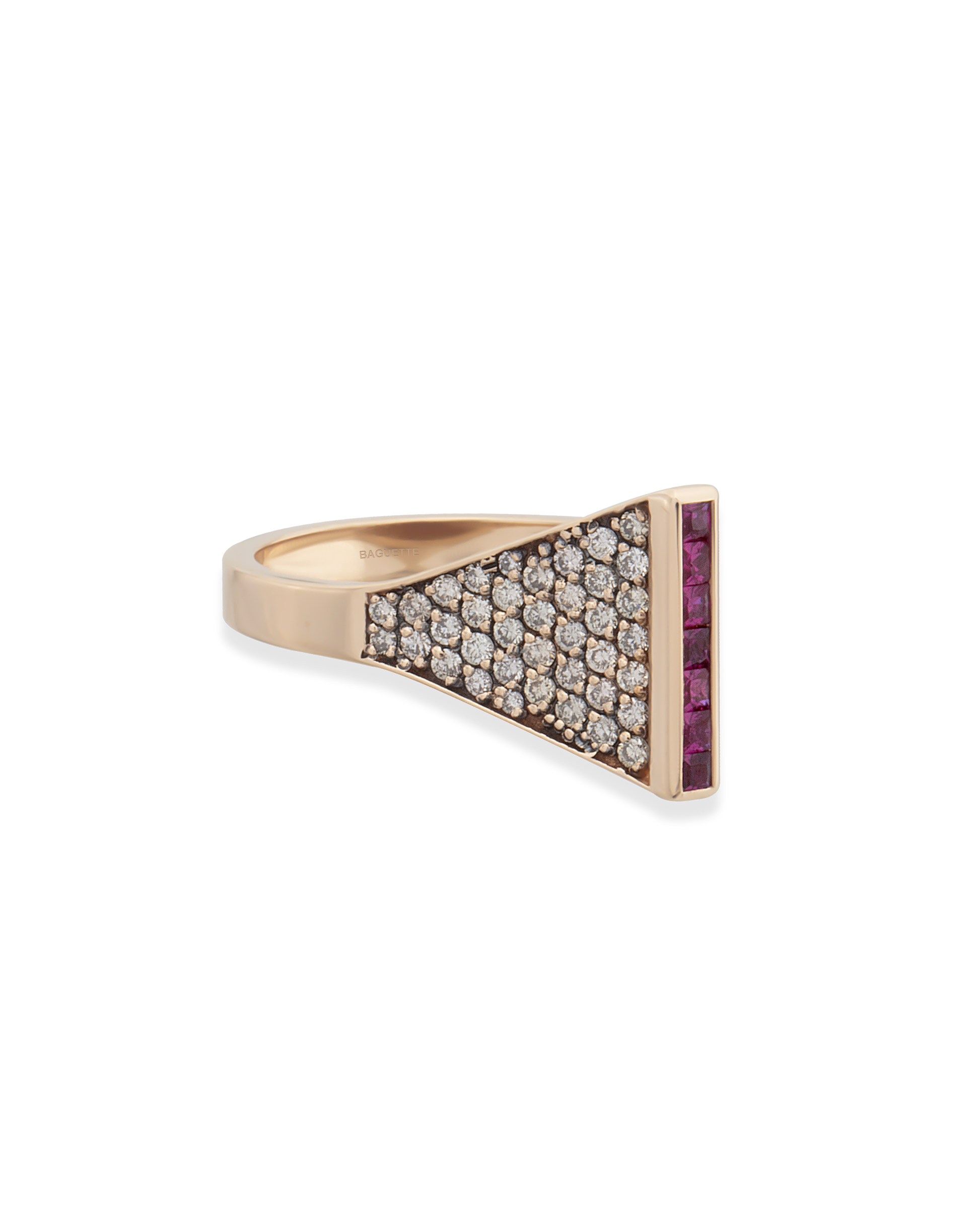 Rina Gem Cognac Yüzük
