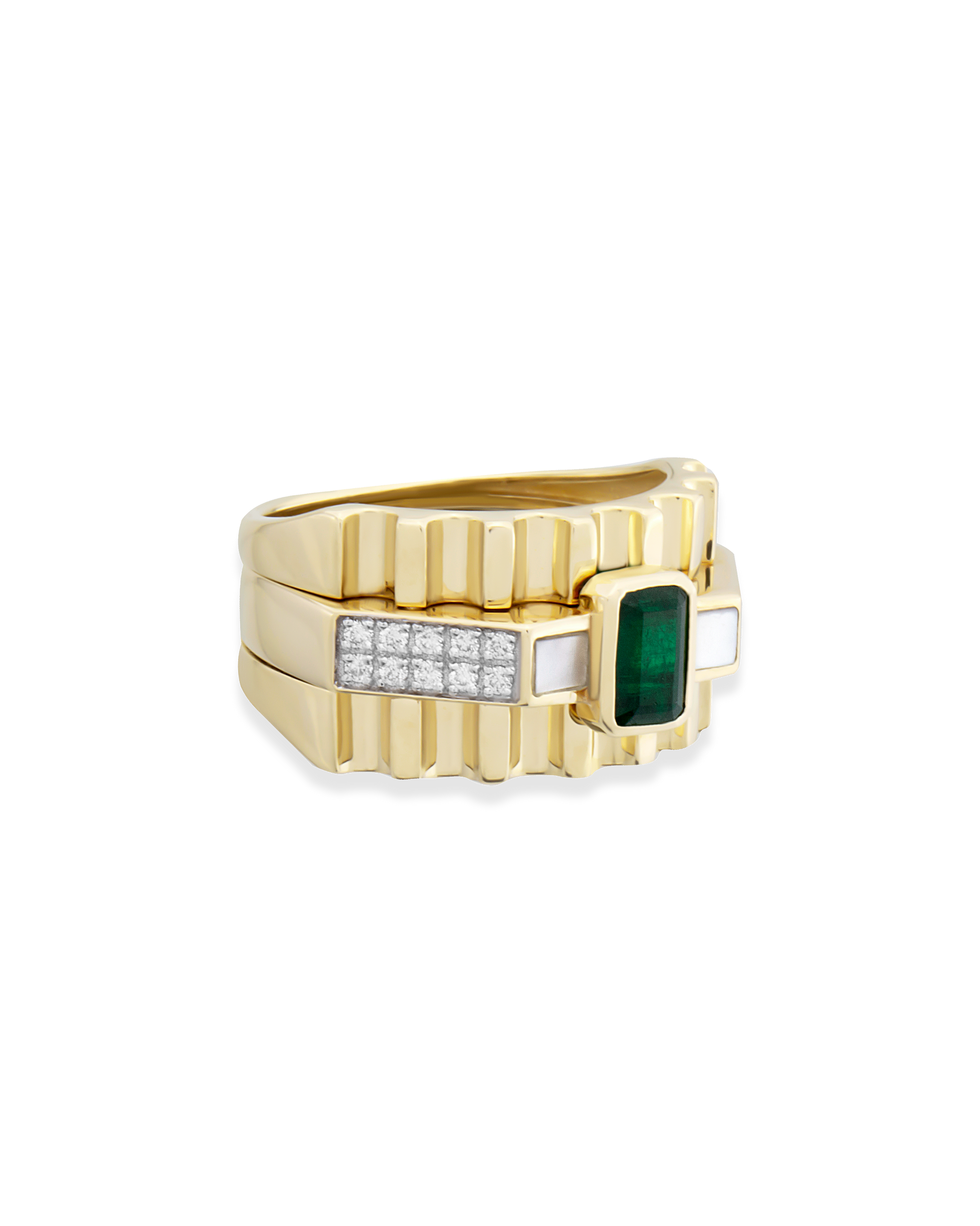 Audelia Emerald Yüzük
