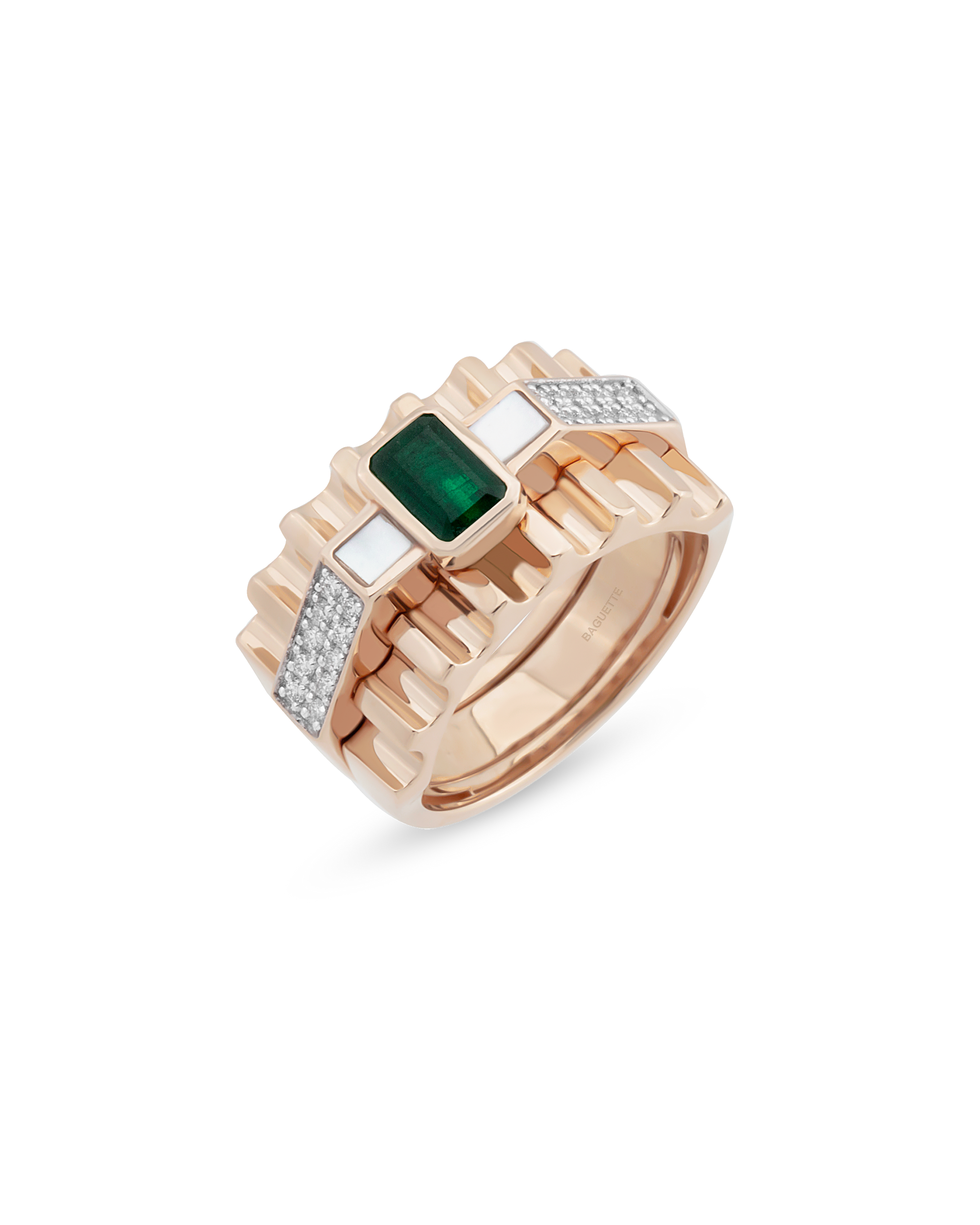 Audelia Emerald Yüzük