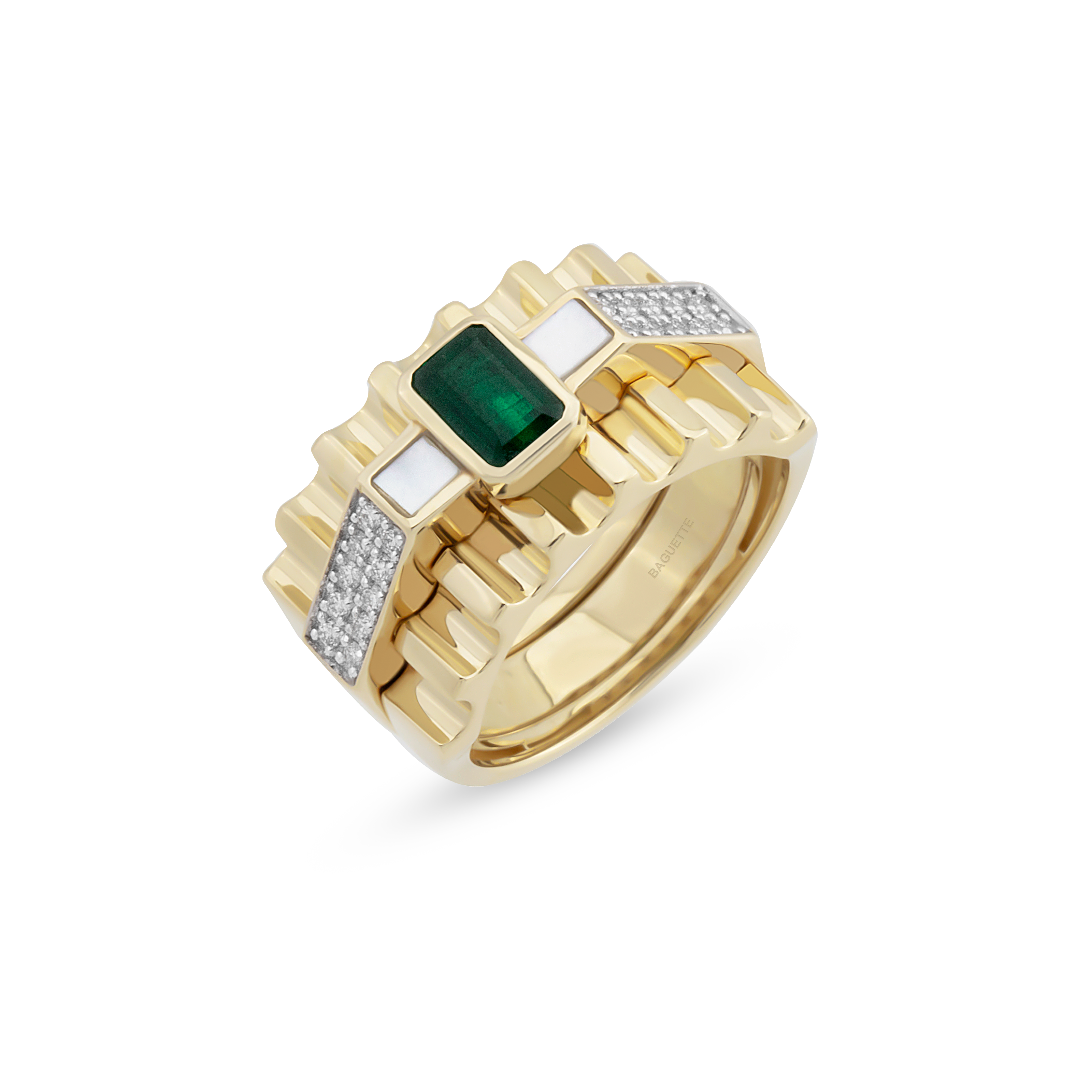 Audelia Emerald Yüzük