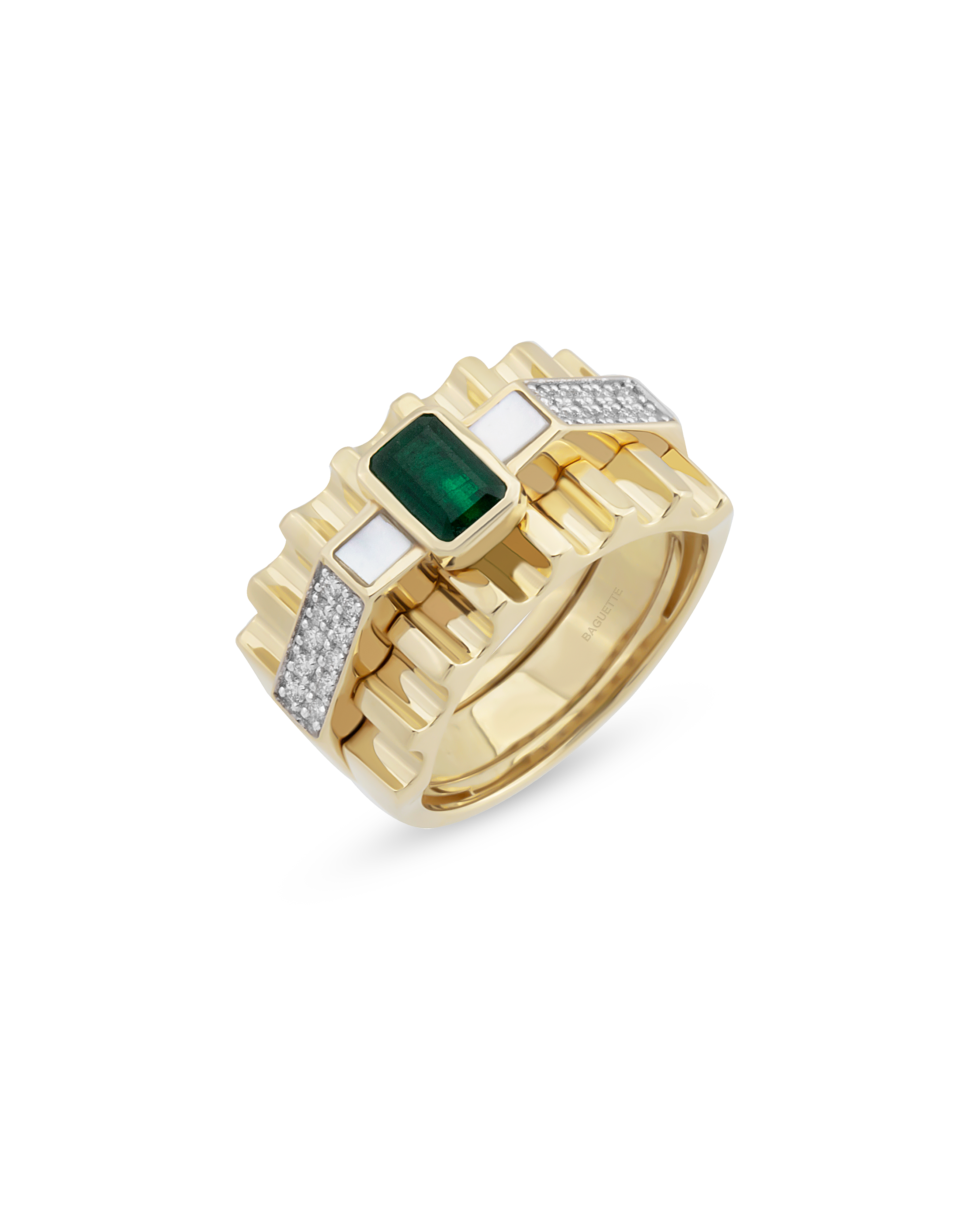 Audelia Emerald Yüzük