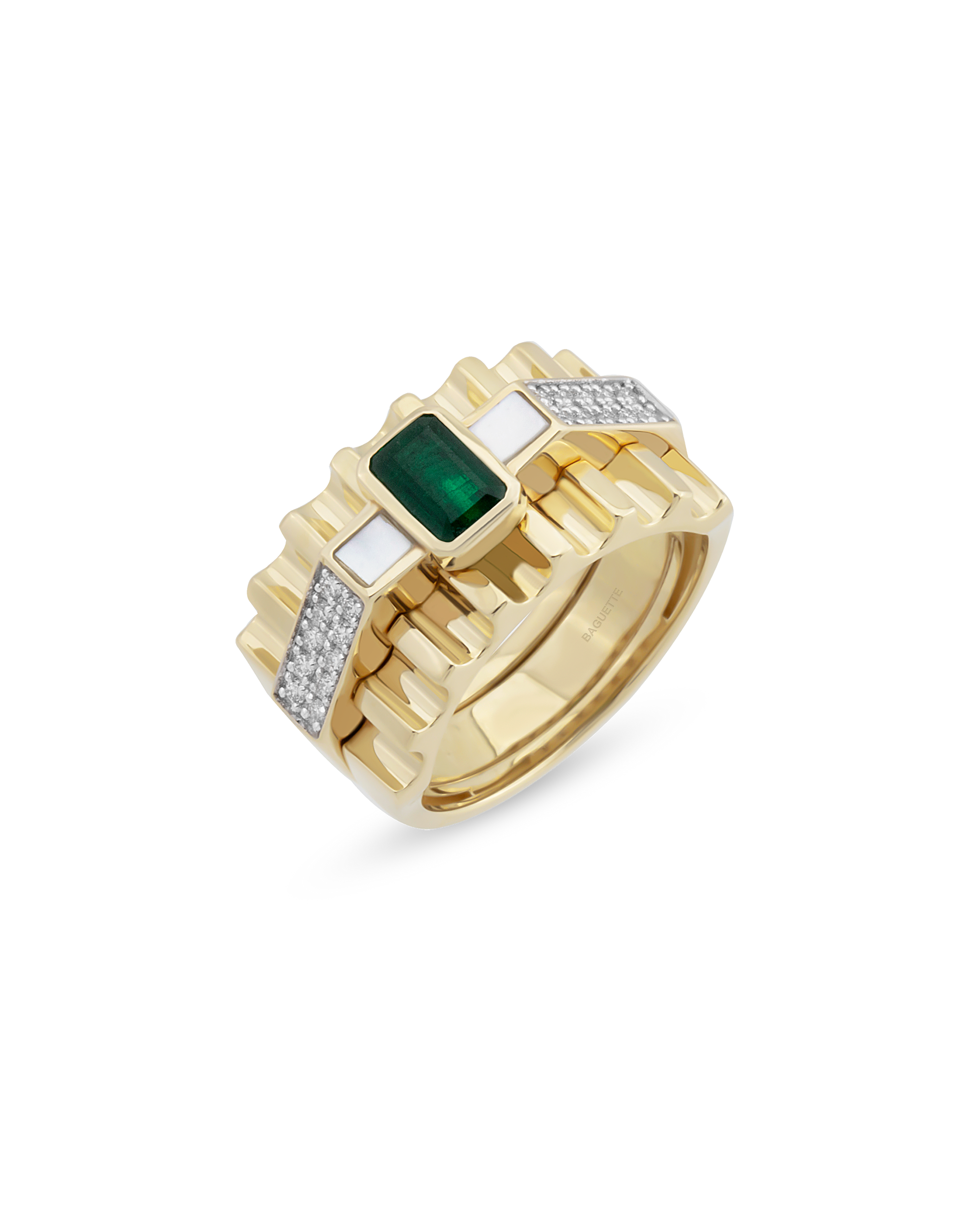 Audelia Emerald Yüzük