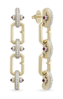 Monogram Sallantılı Tekli Küpe
