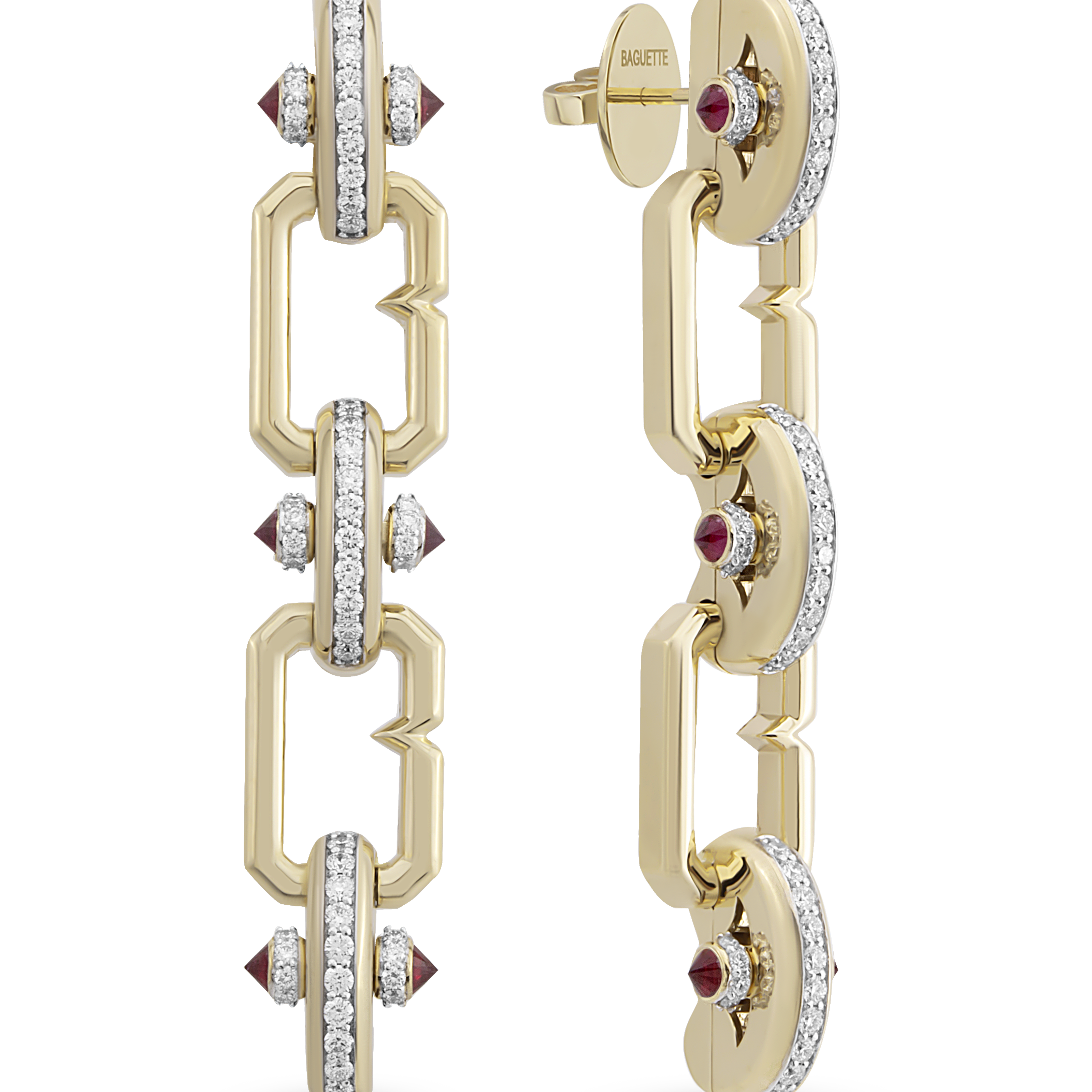 Monogram Sallantılı Tekli Küpe
