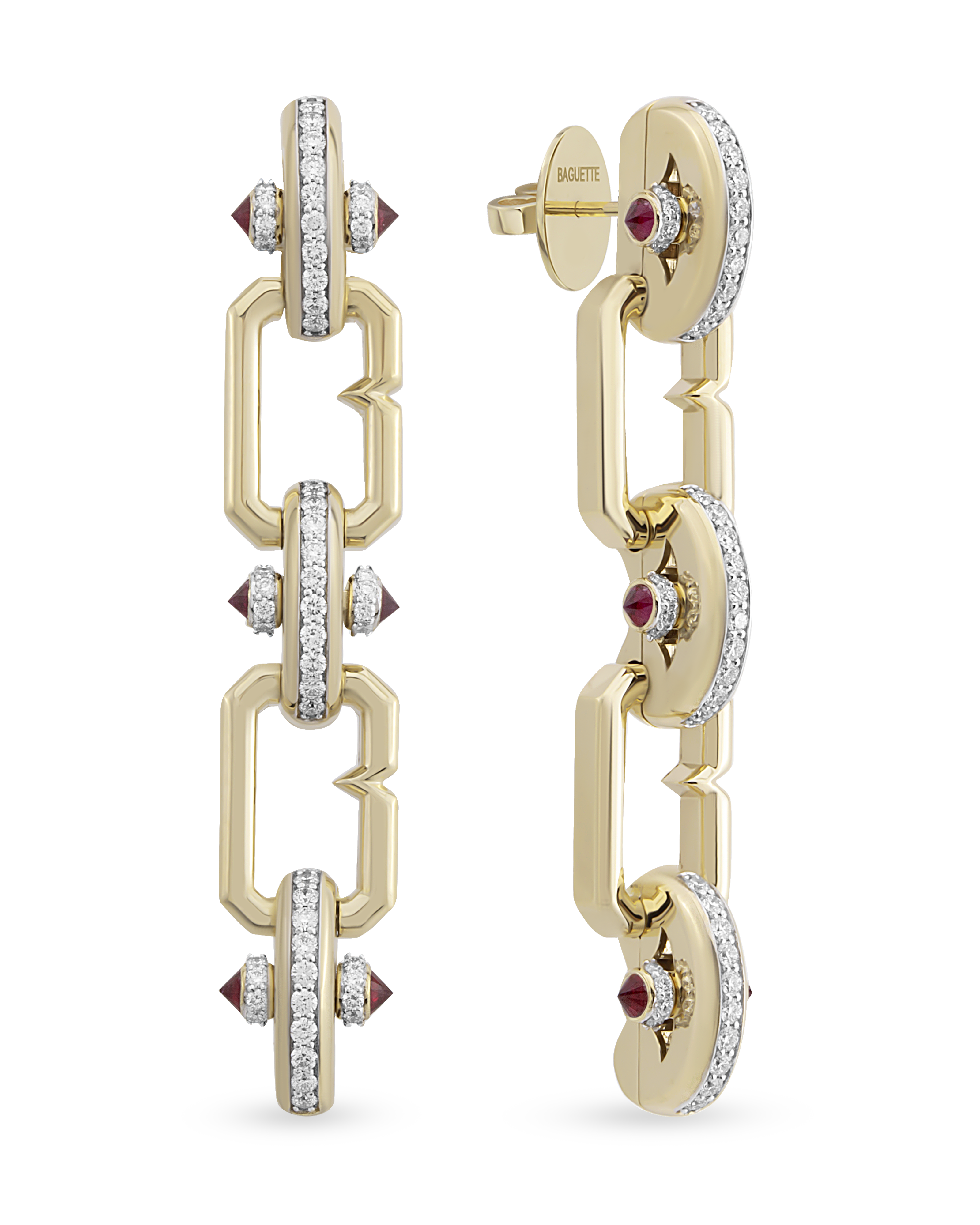 Monogram Sallantılı Tekli Küpe
