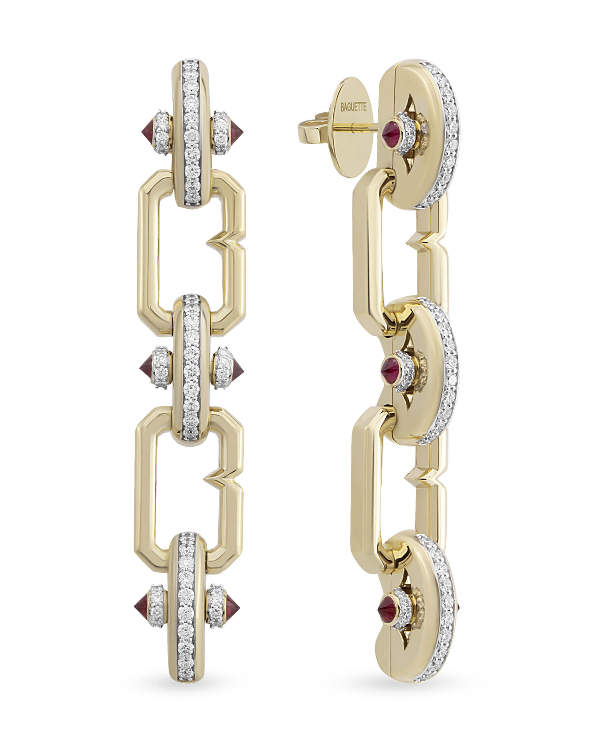 Monogram Sallantılı Tekli Küpe