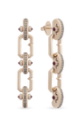 Monogram Era Cognac Tekli Küpe