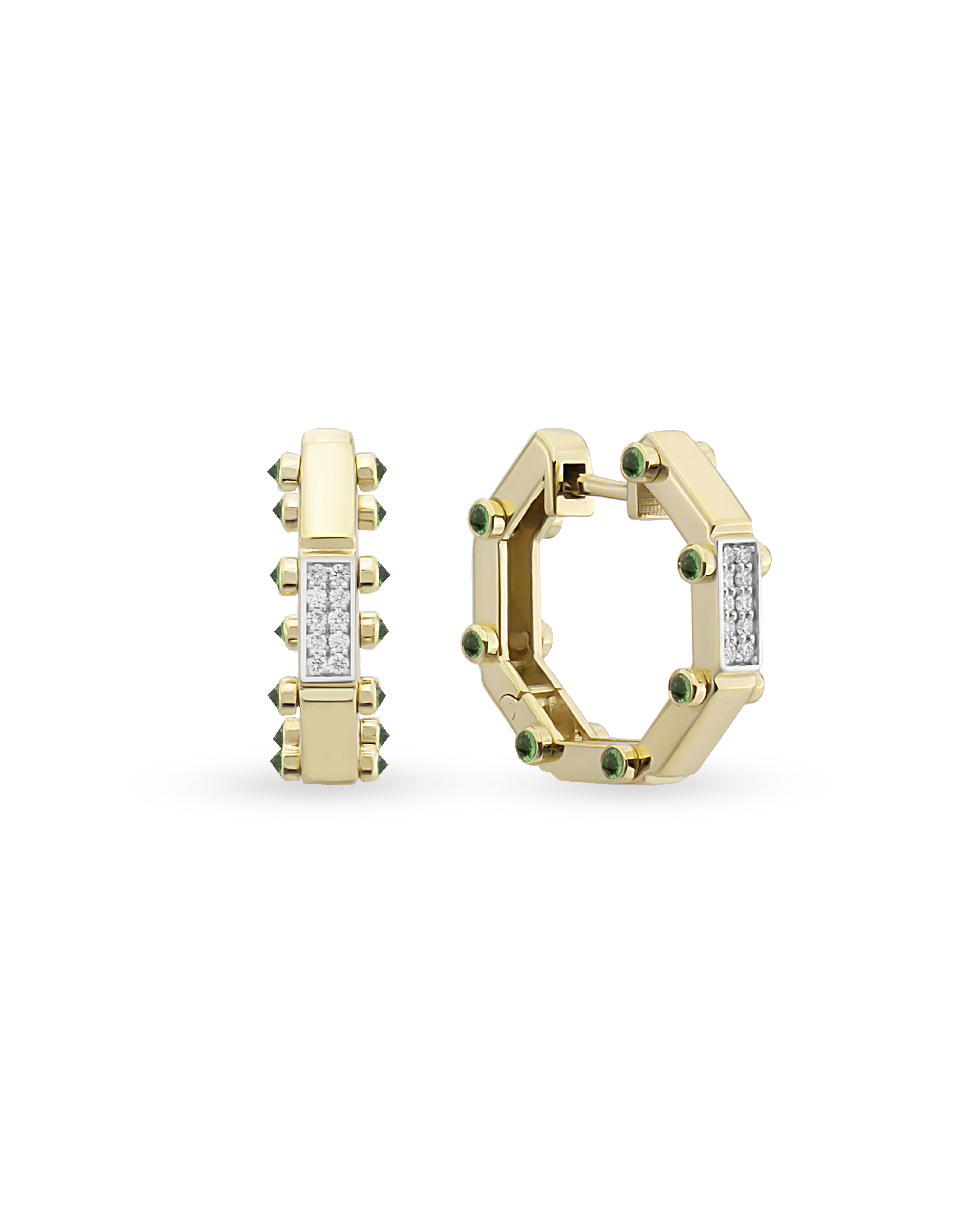 Carla Earrings - Few Stones (Small Size)
