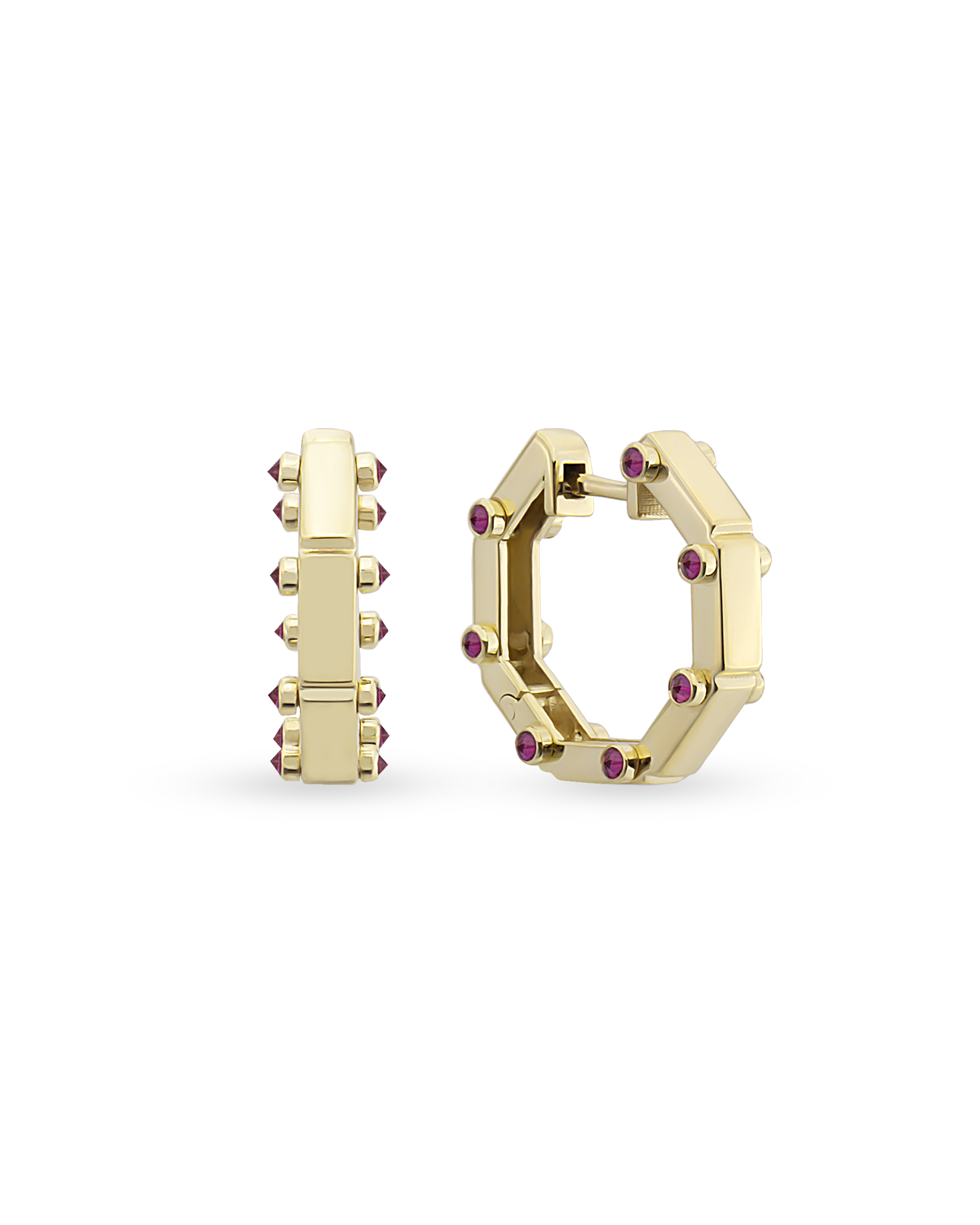 Carla Earrings - Few Stones (Small Size)