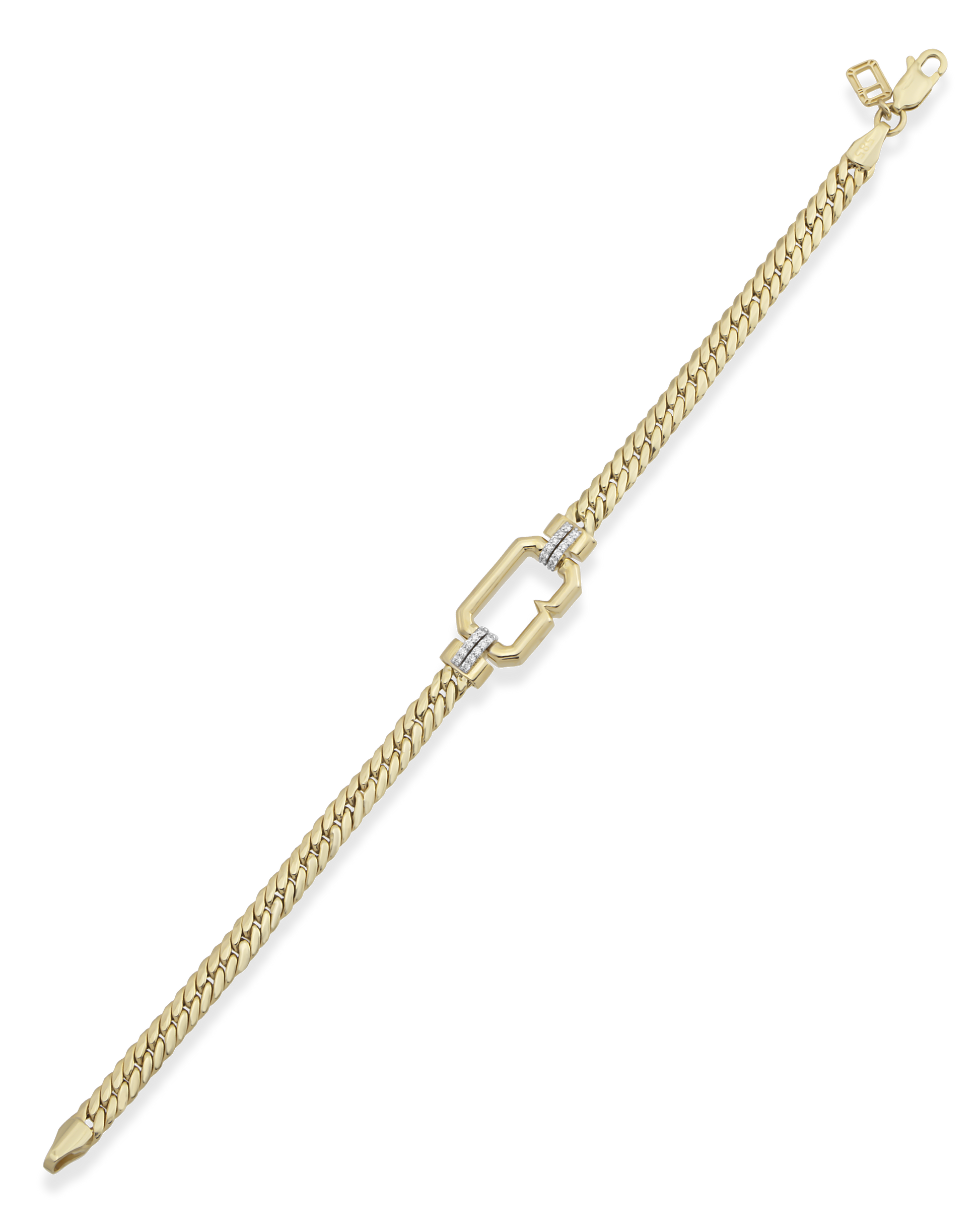 Baguette Monogram Hasır Zincir Bileklik