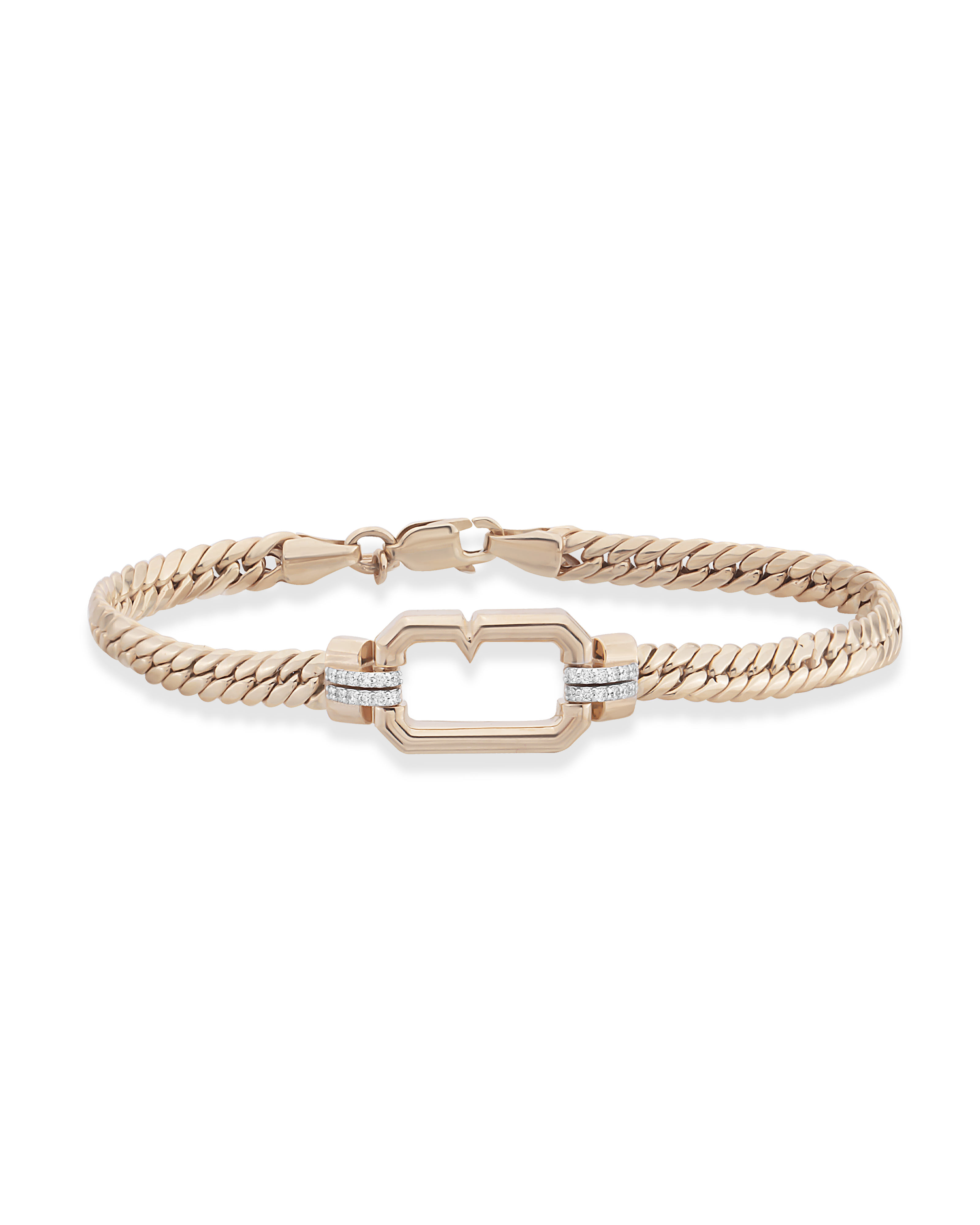 Baguette Monogram Hasır Zincir Bileklik