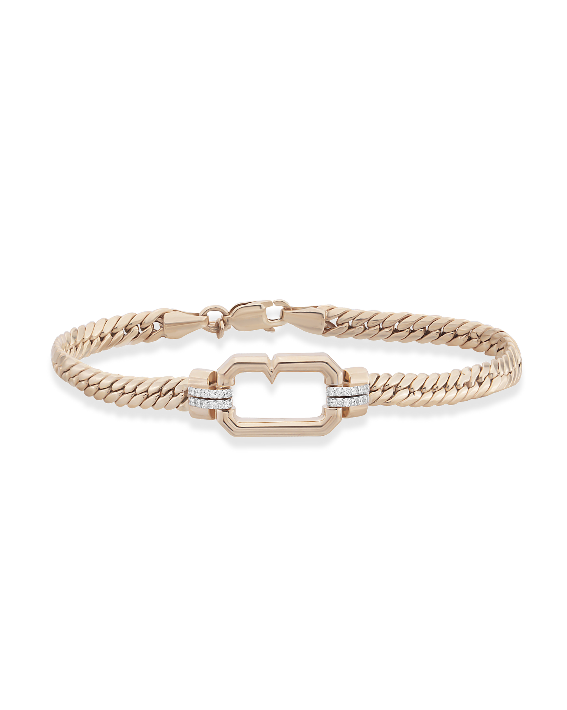 Baguette Monogram Hasır Zincir Bileklik