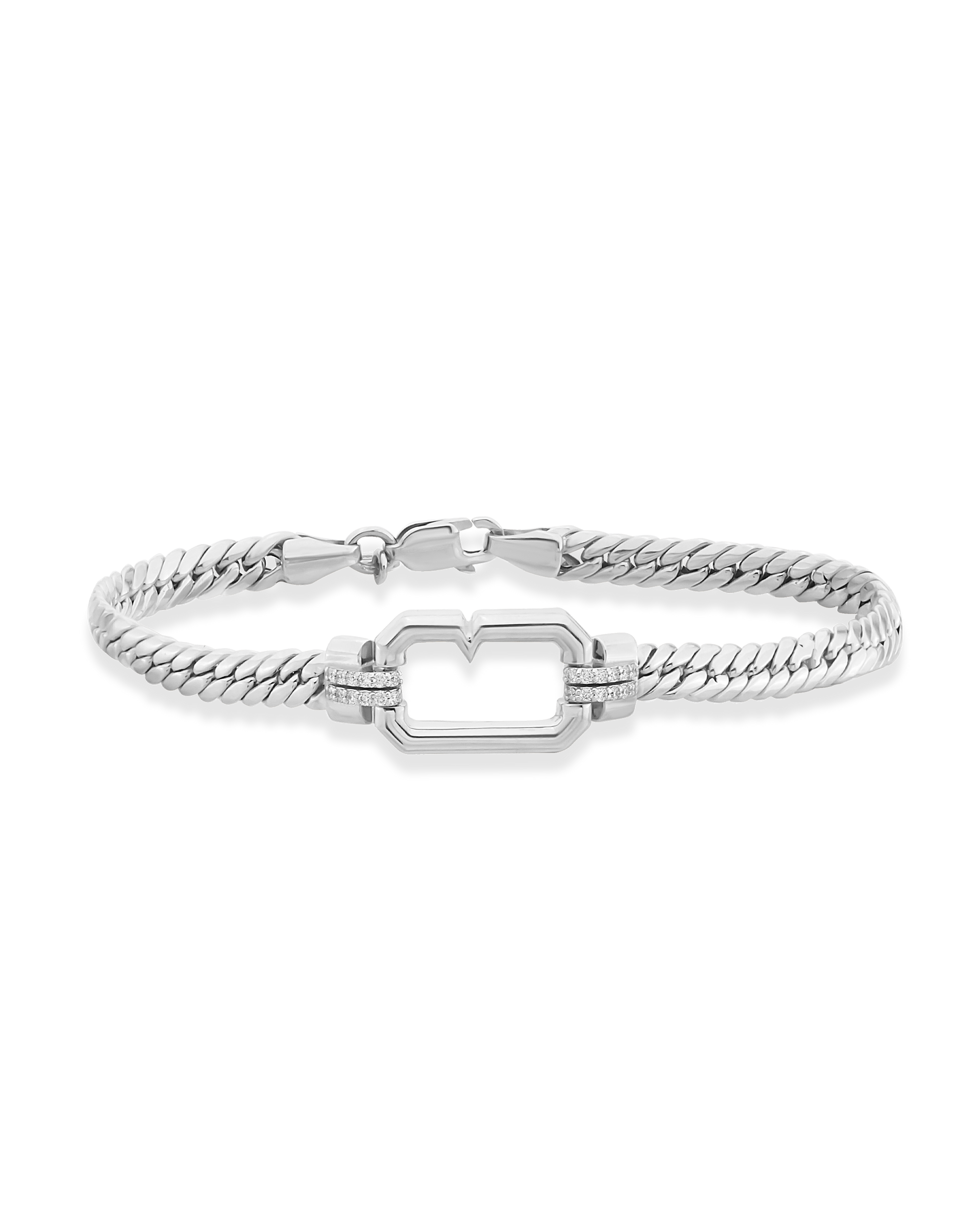 Baguette Monogram Hasır Zincir Bileklik