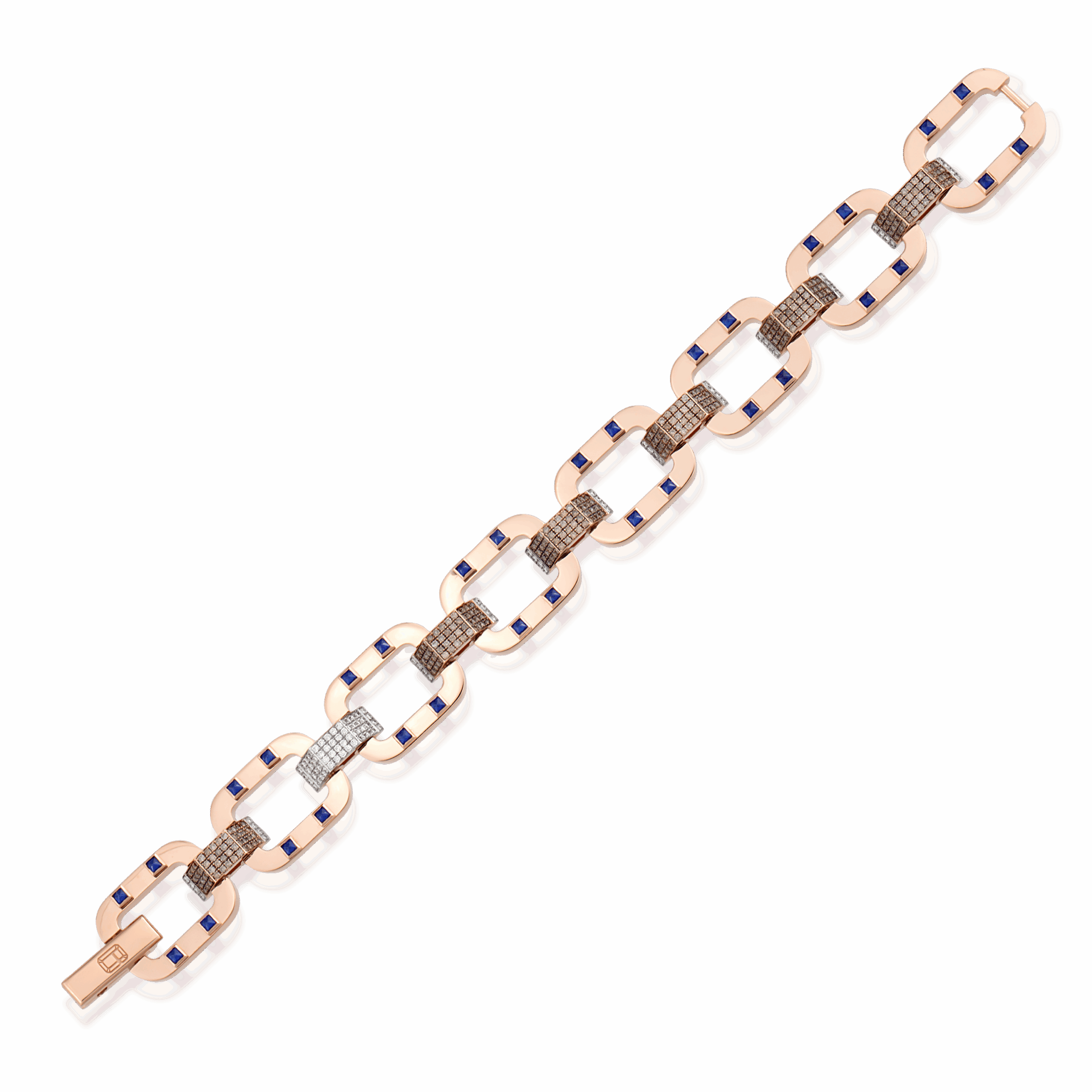 Era Pave Bileklik - Safir