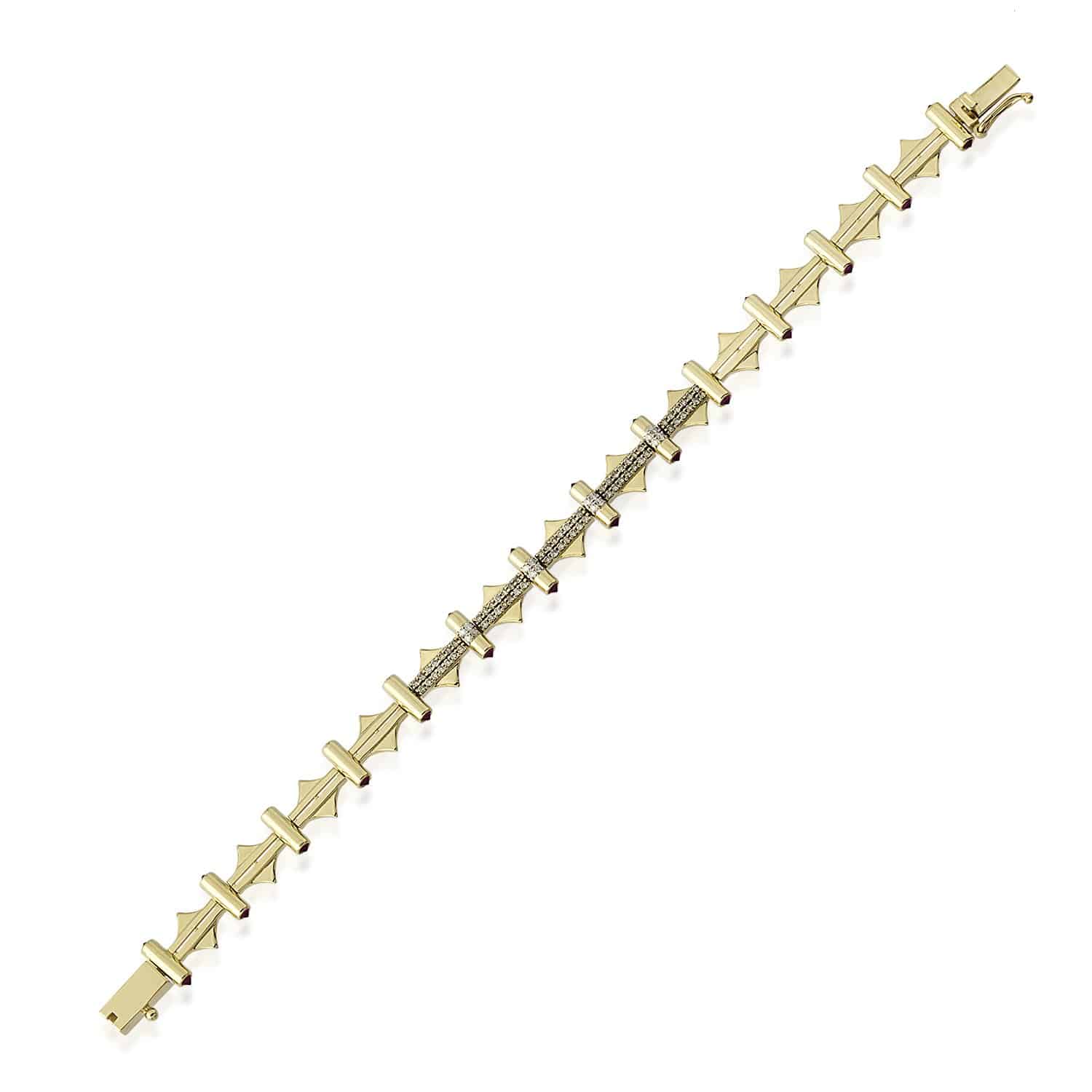Yeni Domino Üçgen Model Bileklik
